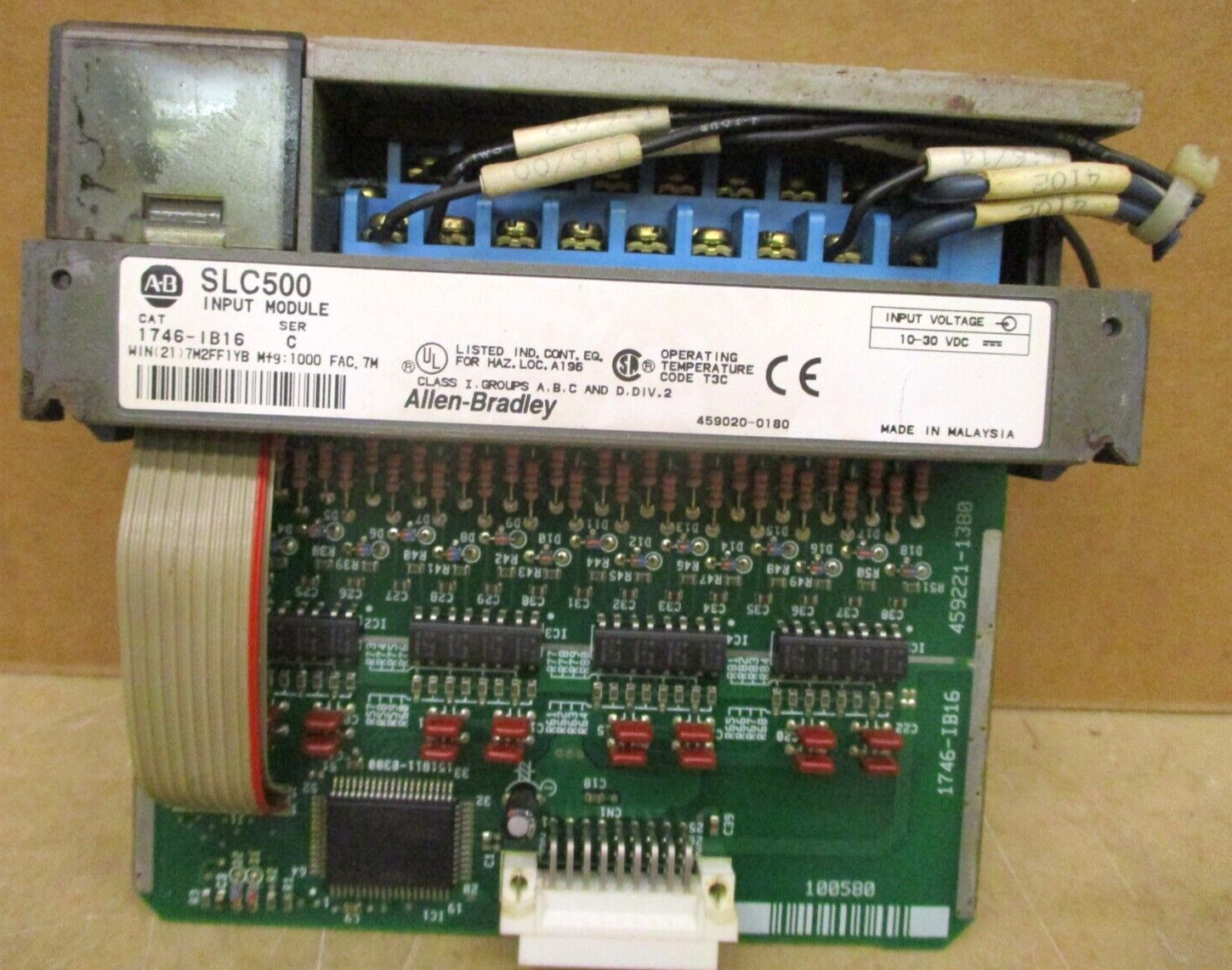 Allen-Bradley SLC 500 1746-P3 Ser A SLC 5/04 CPU 1747-L542 48674GN
