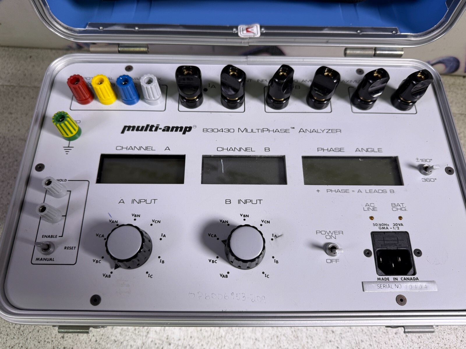 Multi-Amp 830430 Multiphase Analyzer
