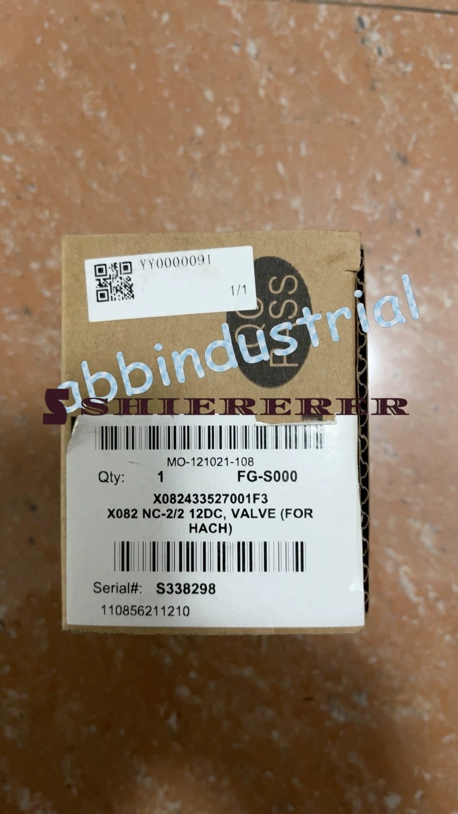 YY0000091 HACH Air Level Valve NEW