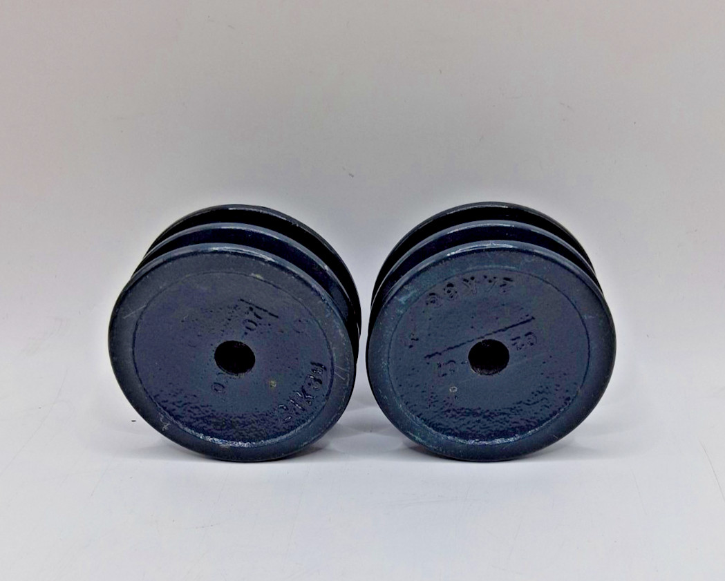 54-EN-4-E2 3″ Cast Double V-Belt Pulley 1/2″ Bore – Lot of 2