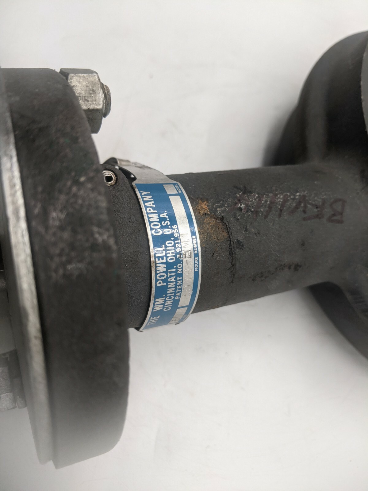 WM Powell 5” Butterfly Valve 3010-BM1