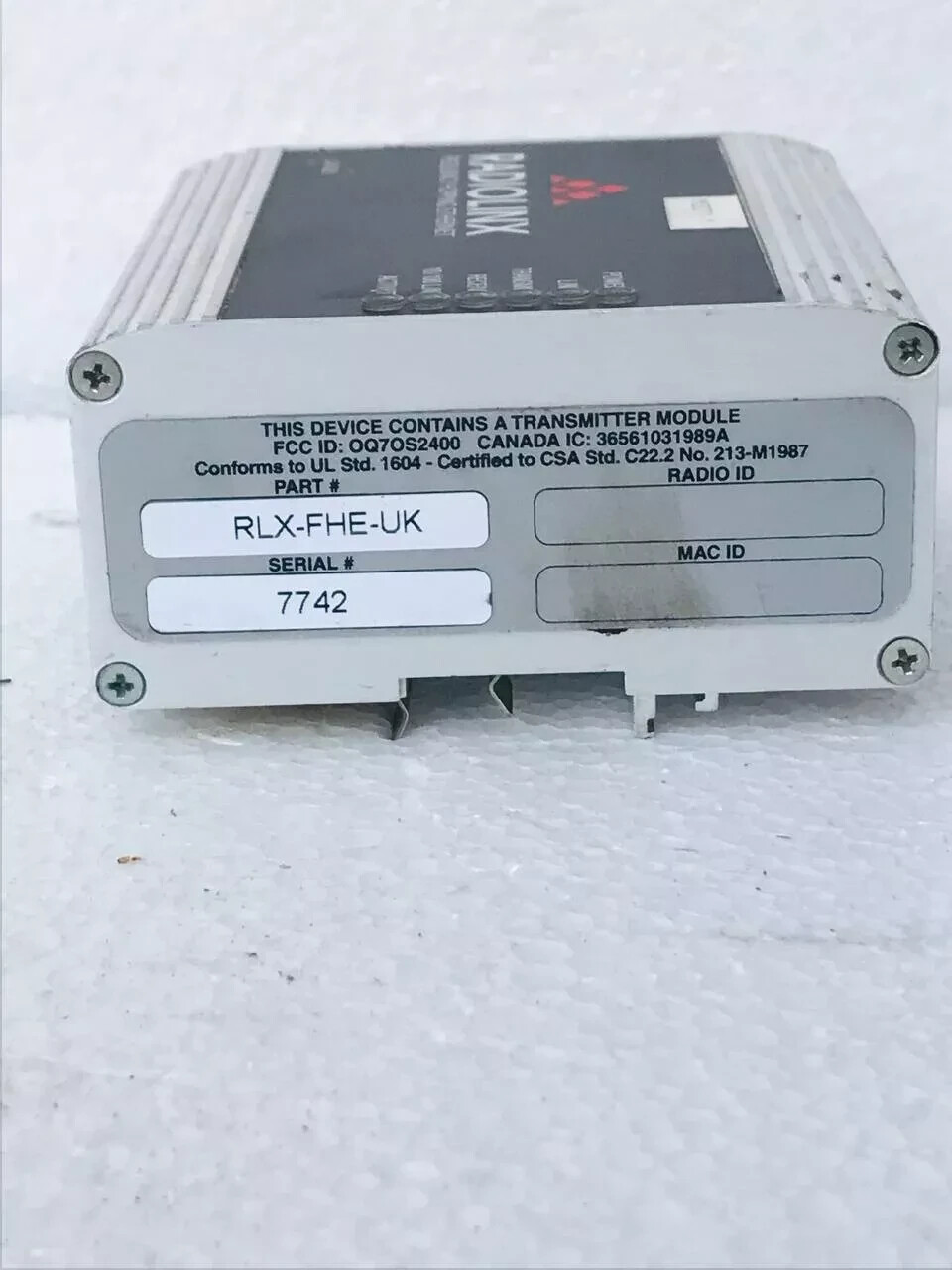 Prosoft RLX-FHE Communication module # fast shipping
