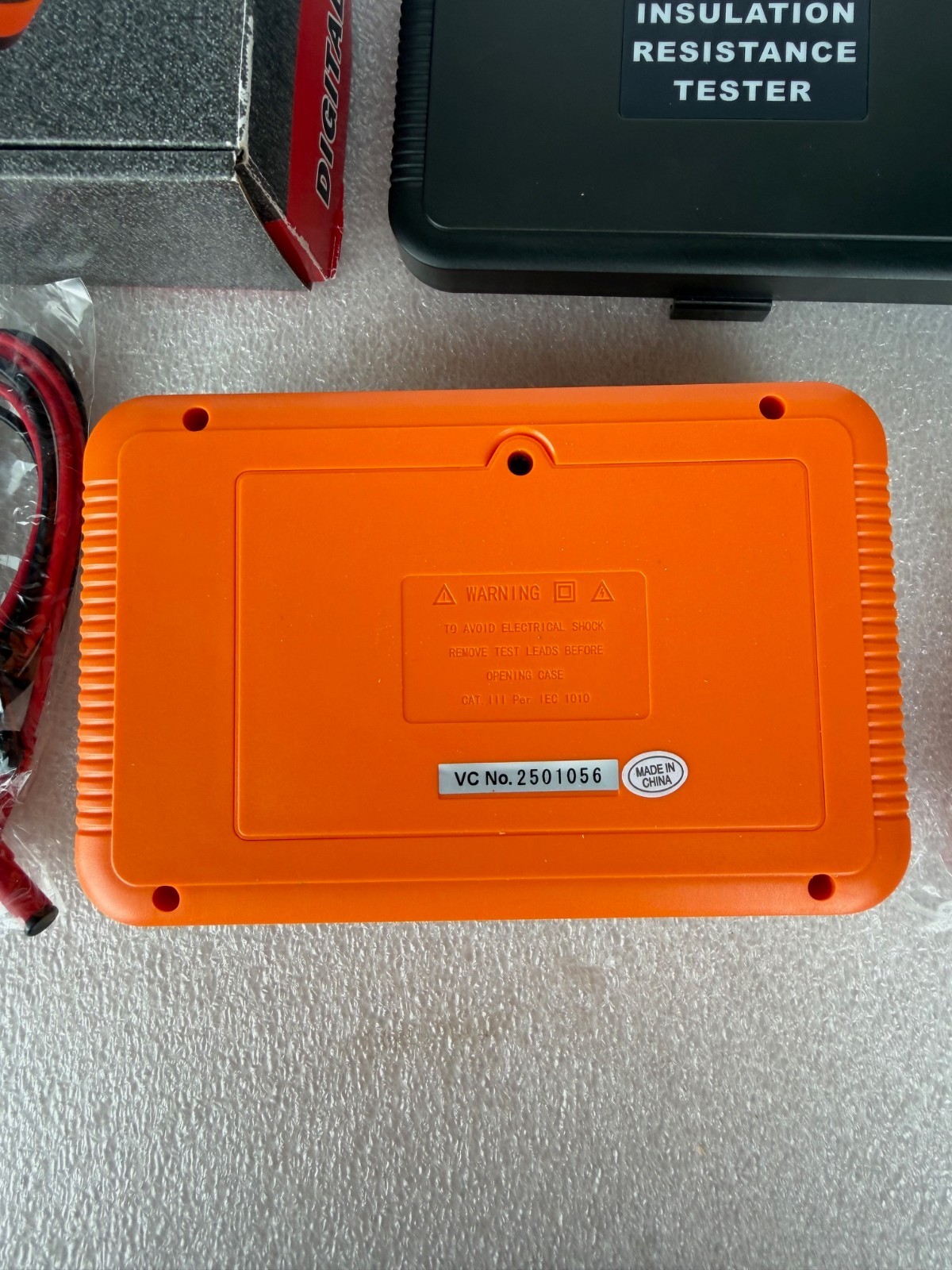 VICI VC60B+Digital MegOhm Meter Insulation Tester Megohmmeter DCV ACV resistance