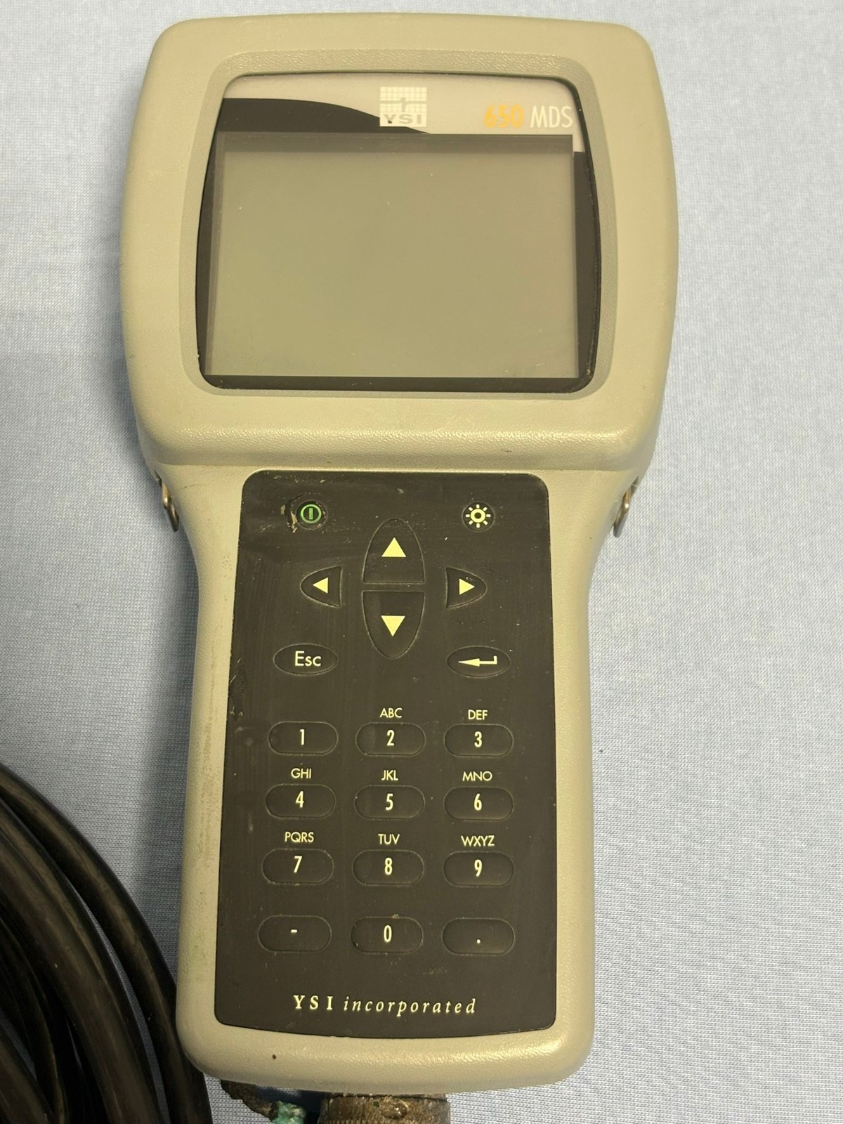 YSI 650 MDS Display System w/ 600QS-0-0 Multi-Parameter Water Quality Monitor