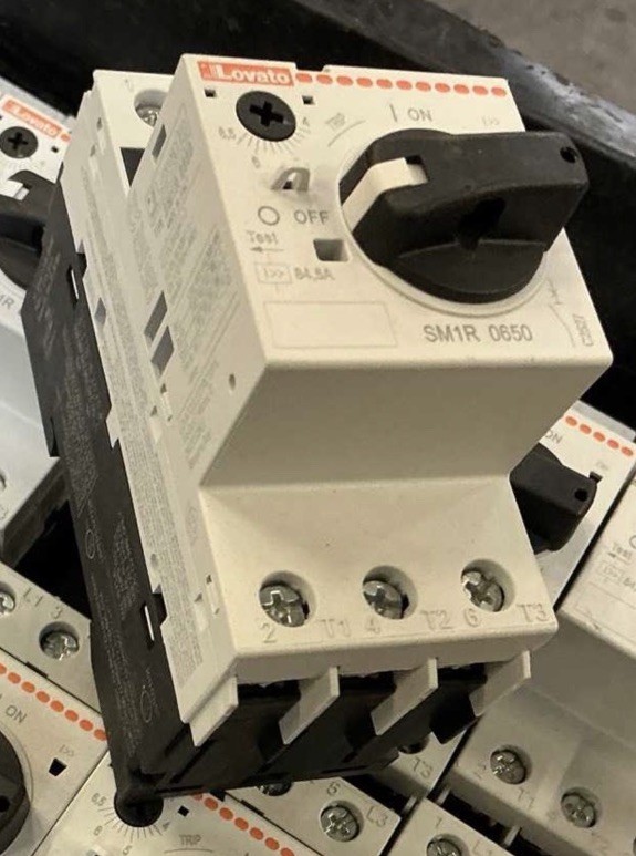Lovato Electric SM1R 0650 Motor Protection Circuit Breaker 4-6.5A 3P NEW NOS
