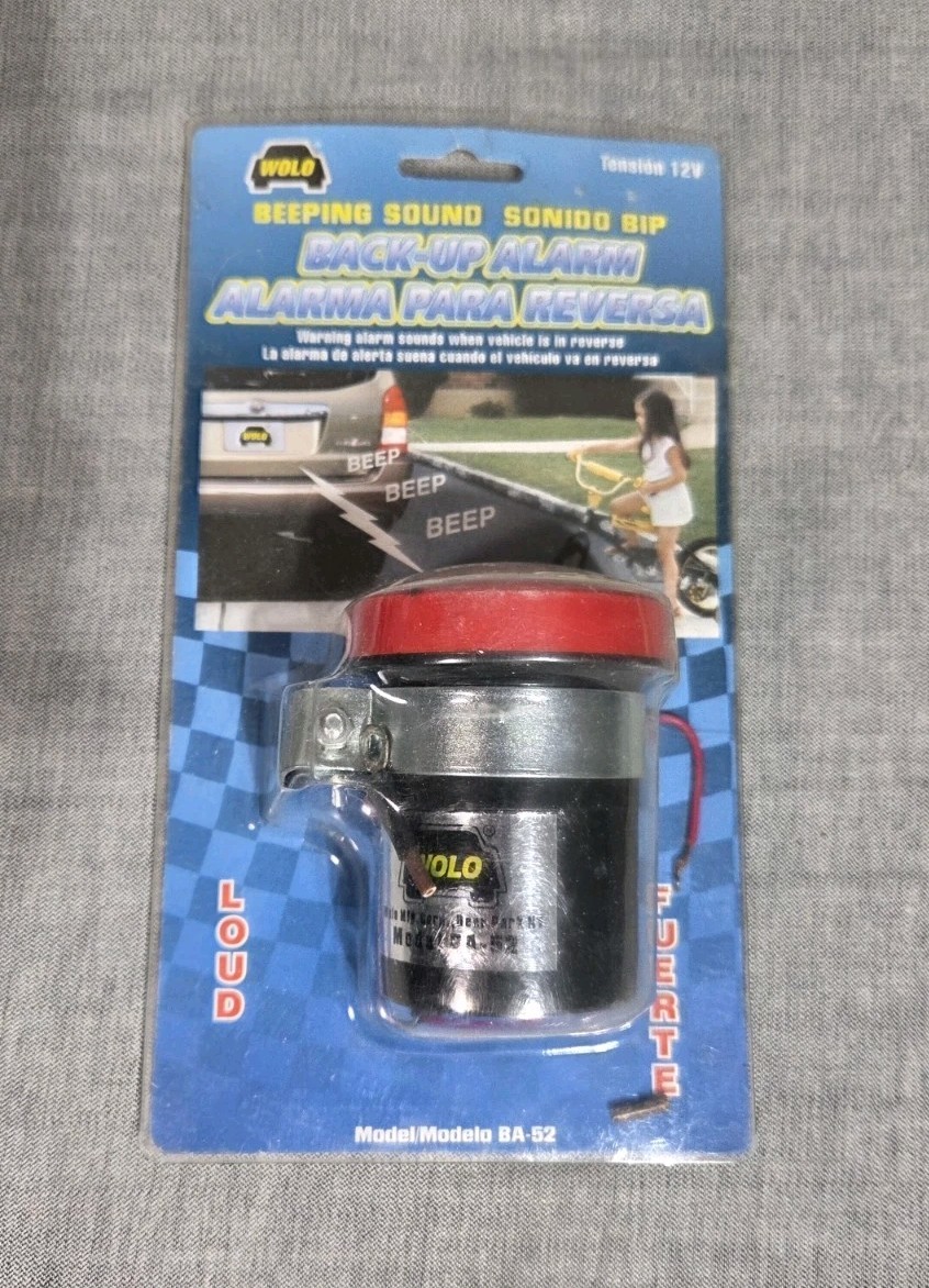 WOLO Vehicle Back Up Alarm 12V Model BA-52