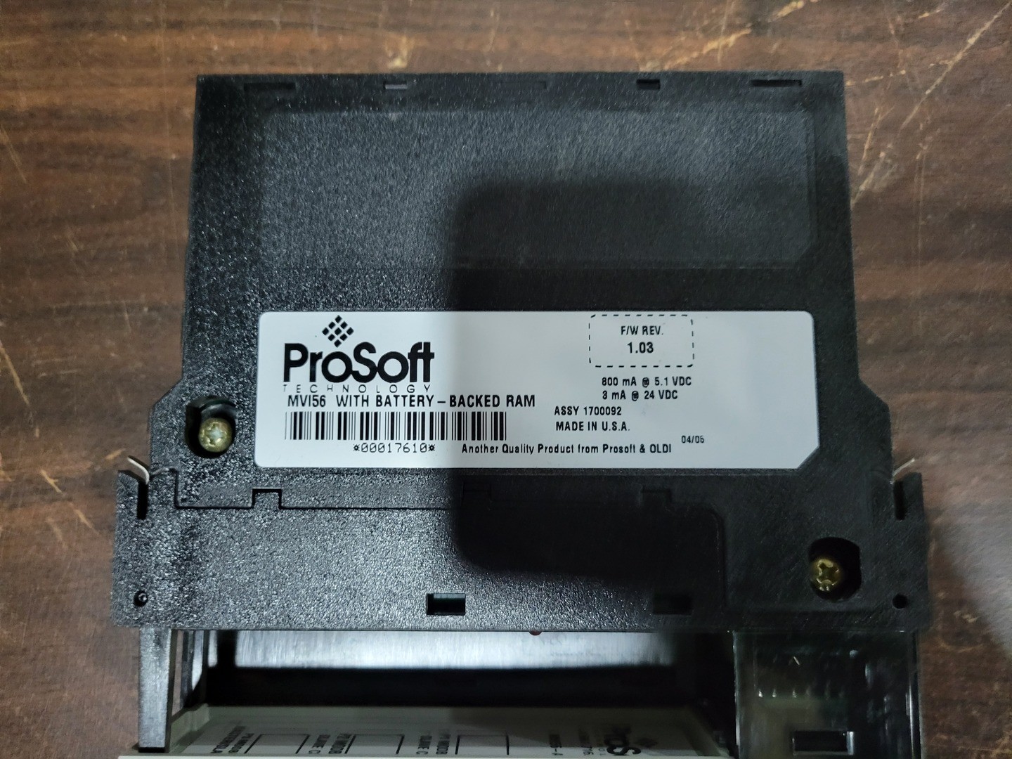 2006 ProSoft Technology MVI56-AFC Liquid and Gas Flow Computer Module –