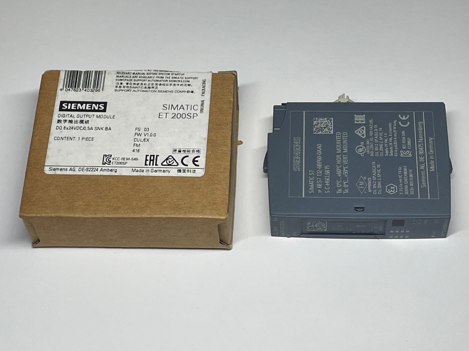 Siemens 6ES7 132-6BF60-0AA0 Digital Output Module ET 200SP