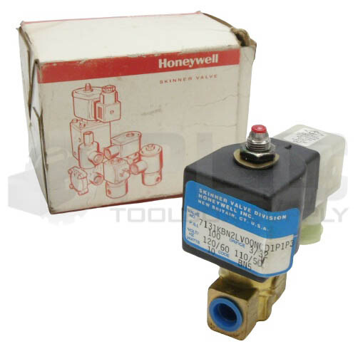NEW HONEYWELL SKINNER 7131KBN2LV00N0D1P1P3 SOLENOID VALVE, 120V/60Hz 110V/50Hz