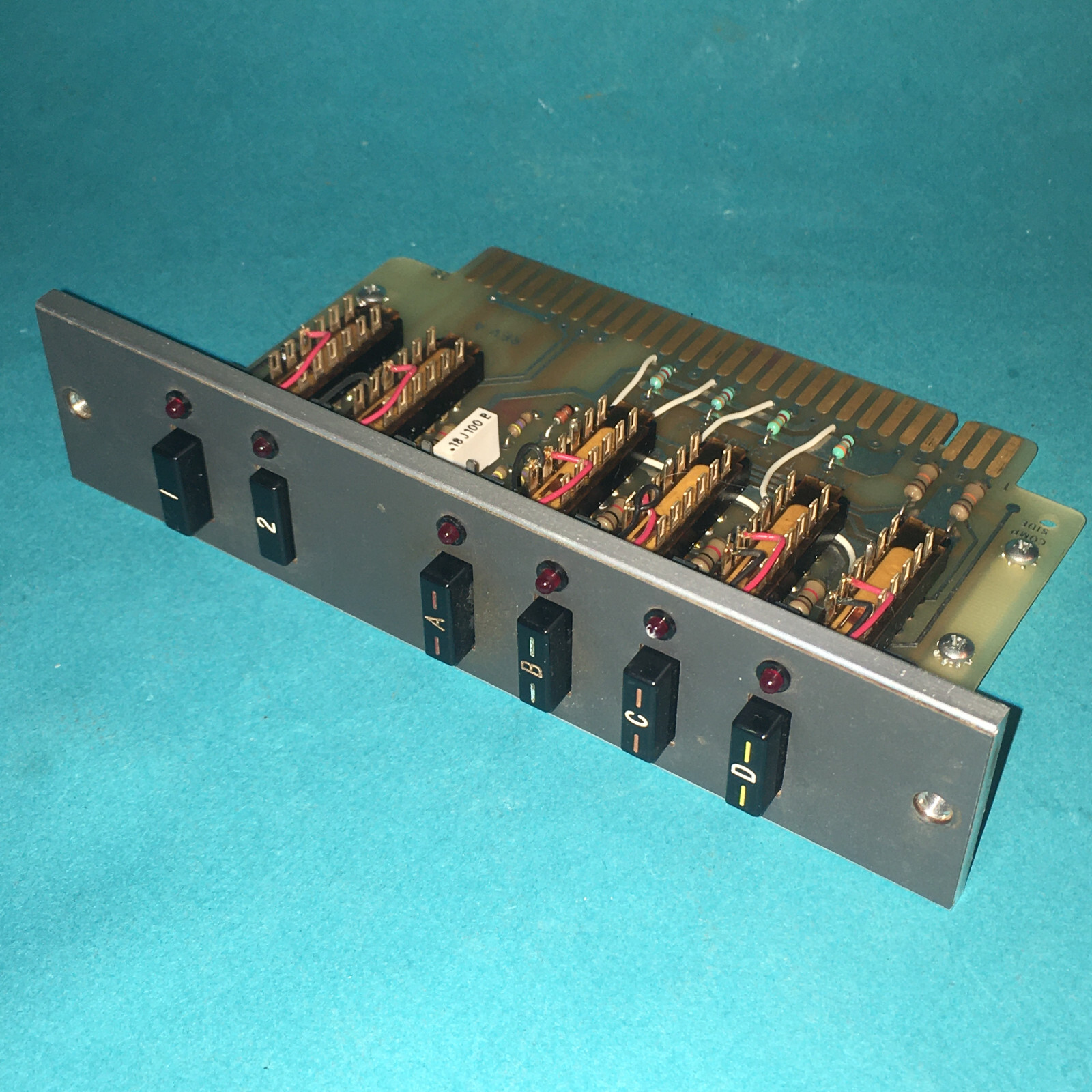 ADM MIXER MODULE BUSS SELECTOR 3-010-4124 MIXING BOARD BUS COMPONENT M6402-011 U