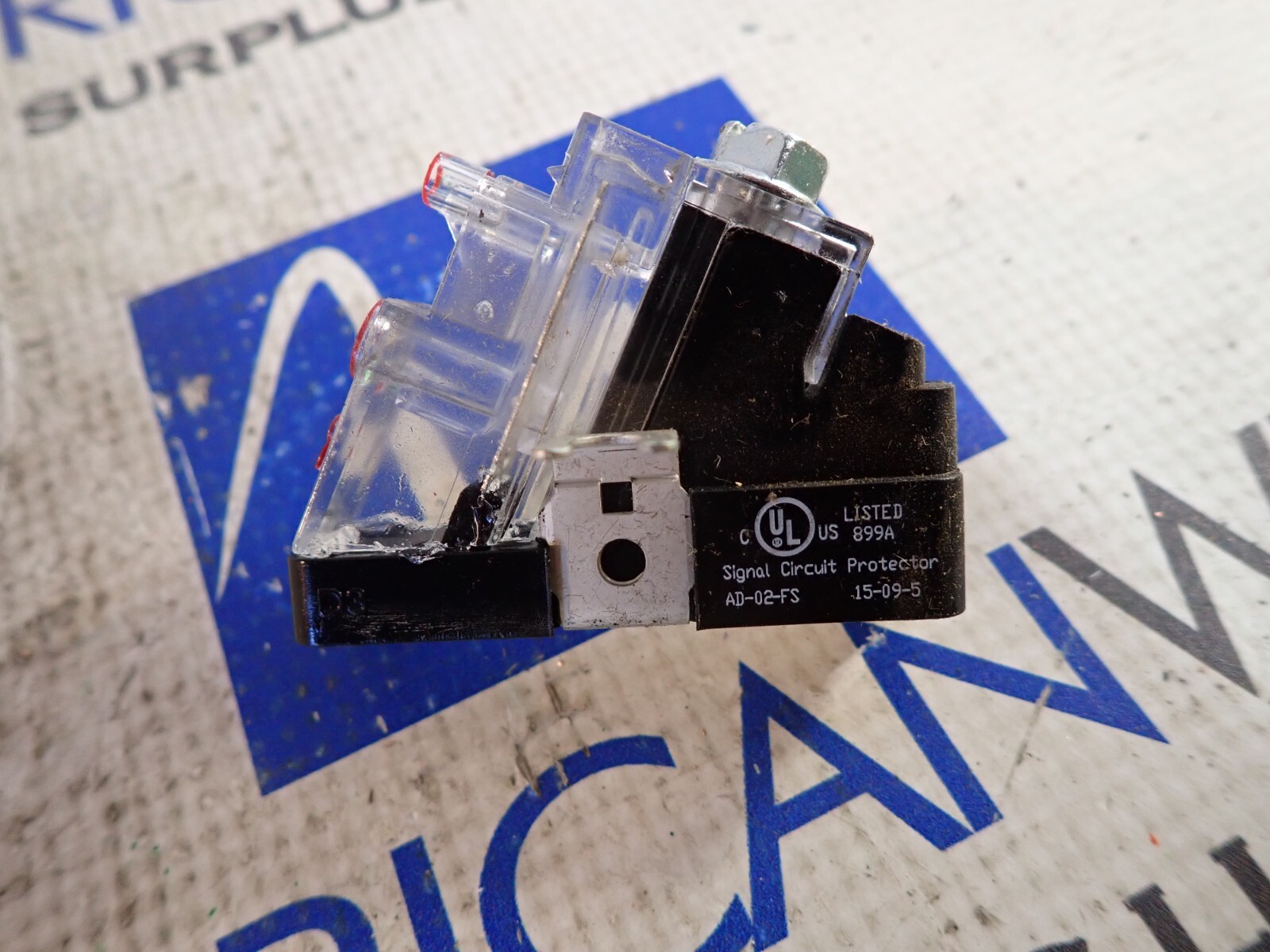 1 NEW – TII Sealed Station AD-02W-FS 899A 15-09-5 Signal Circuit Protector