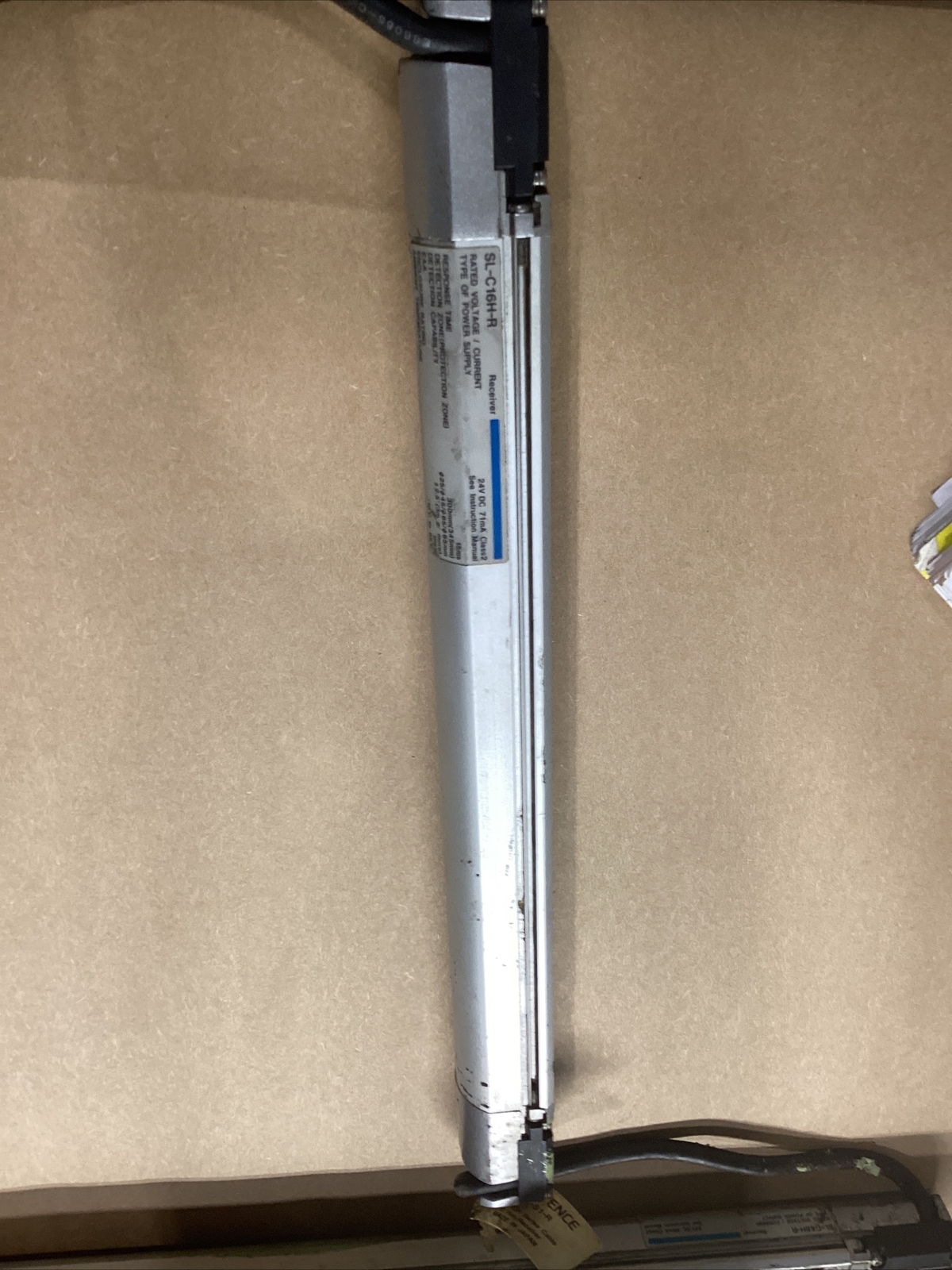 KEYENCE RECEIVER SET SAFETY LIGHT CURTAIN SL-C48H-R & (2) SL-C16H-R #655G2PR7