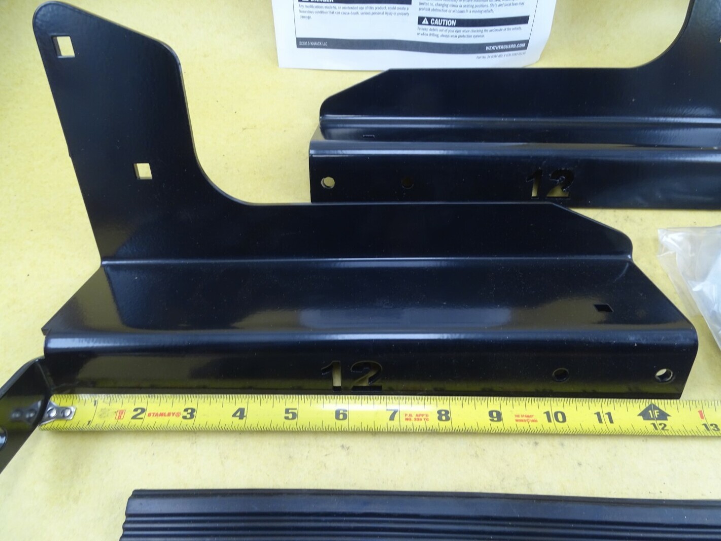 Weather Guard Protect-O-Rail Cab Protector Dodge Mounting Base, 1912-5-01