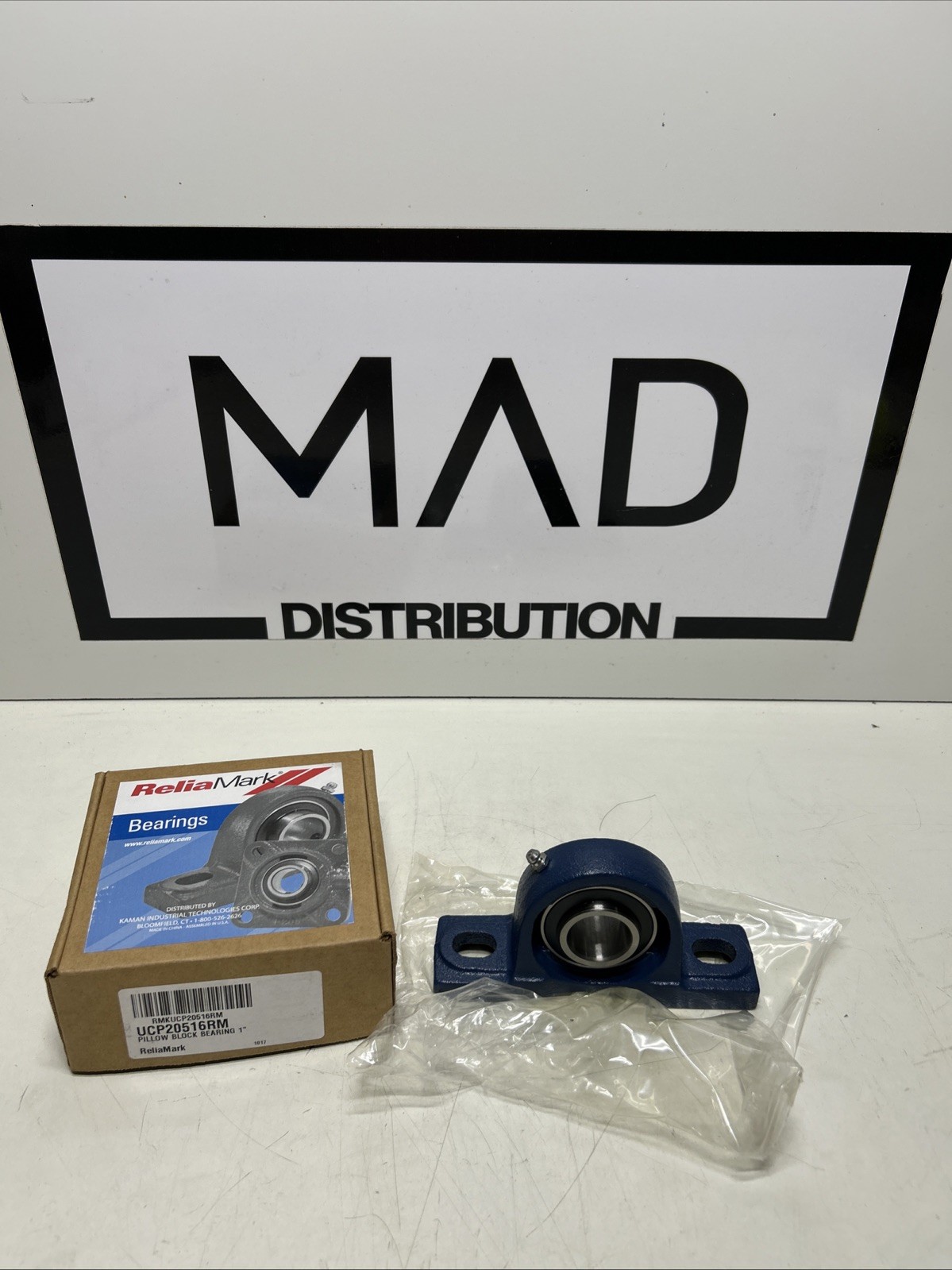 1 NEW RELIAMARK 1” UCP20516RM PILLOW BLOCK BEARING NIB LRG QTY