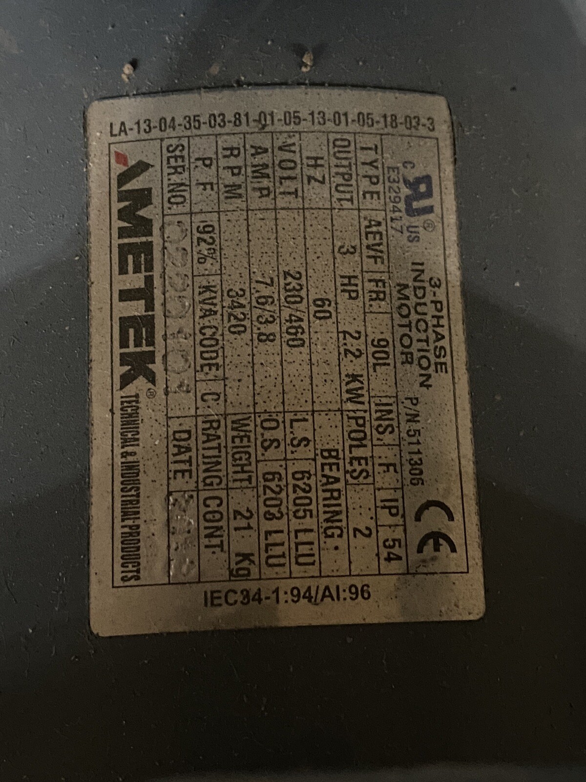 DR505K72M Ametek