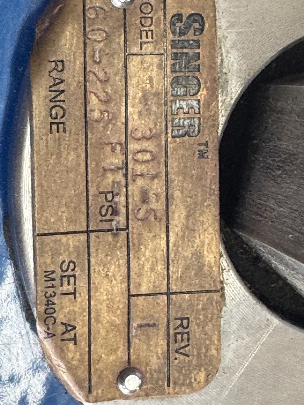 Singer 16” Altitude Valve for Elevated Water Storage Tank
