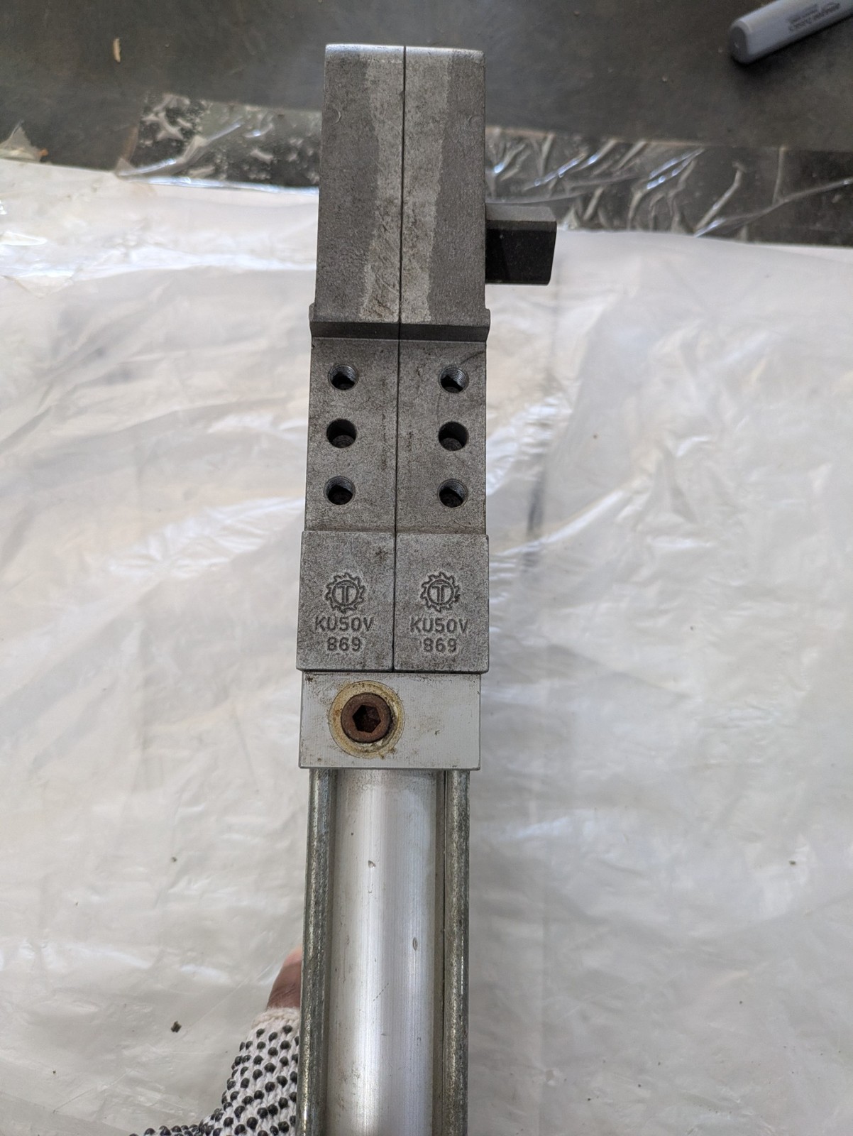 TUNKERS KU 50 V A034 T12 NPT POWER CLAMP