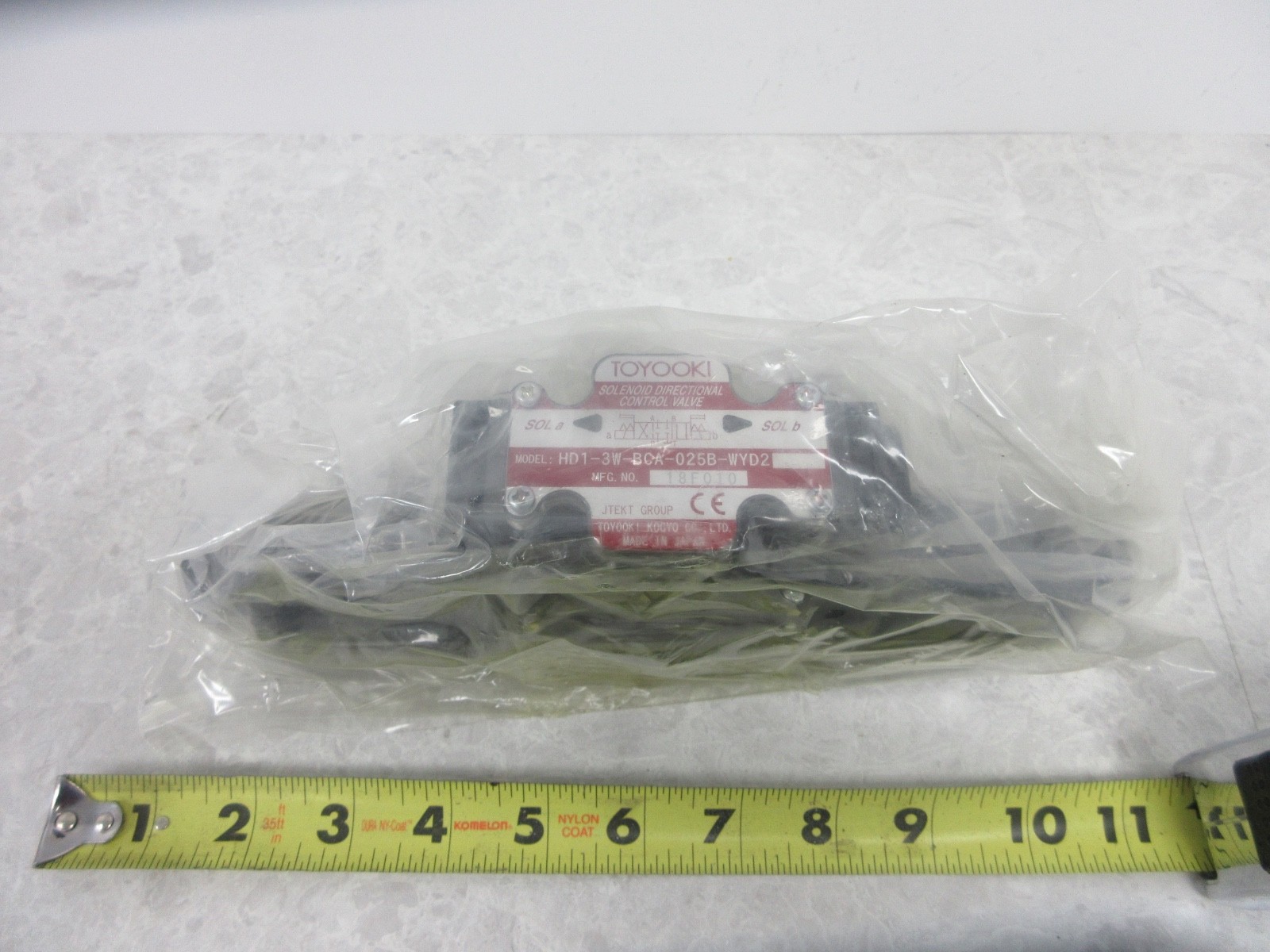 TOYO-OKI HD1-3W-BCA-025B-WYD2 SOLENOID DIRECTIONAL CONTROL VALVE, Y0096