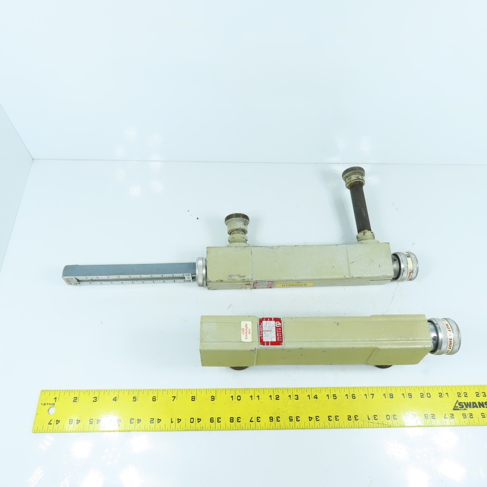 Waukee MVPX-6 Flo-Meter Gas Flow Meter PR 10PSIG 3/4″ NPT SG .0695 & 0.782 Lot/2