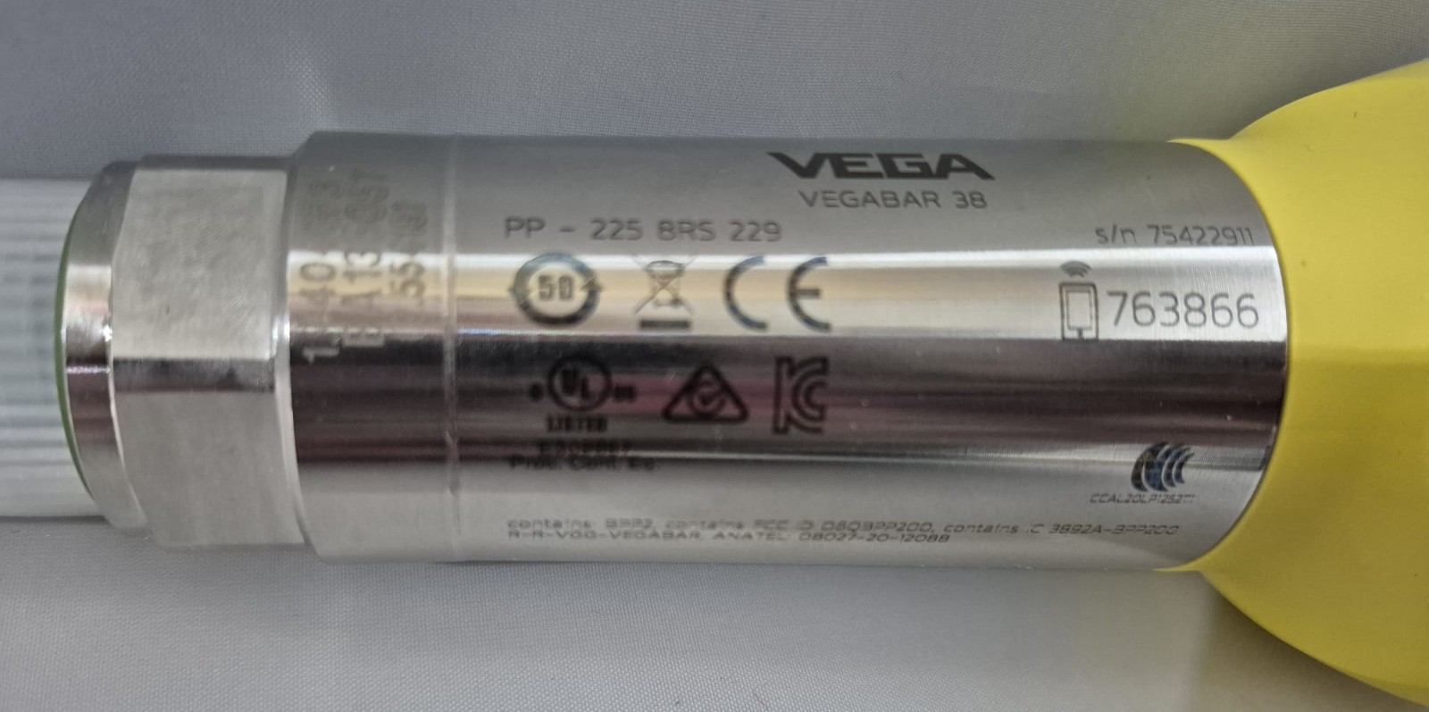 VEGA VEGABAR 38 Pressure Sensor – PP-225 8RS 229