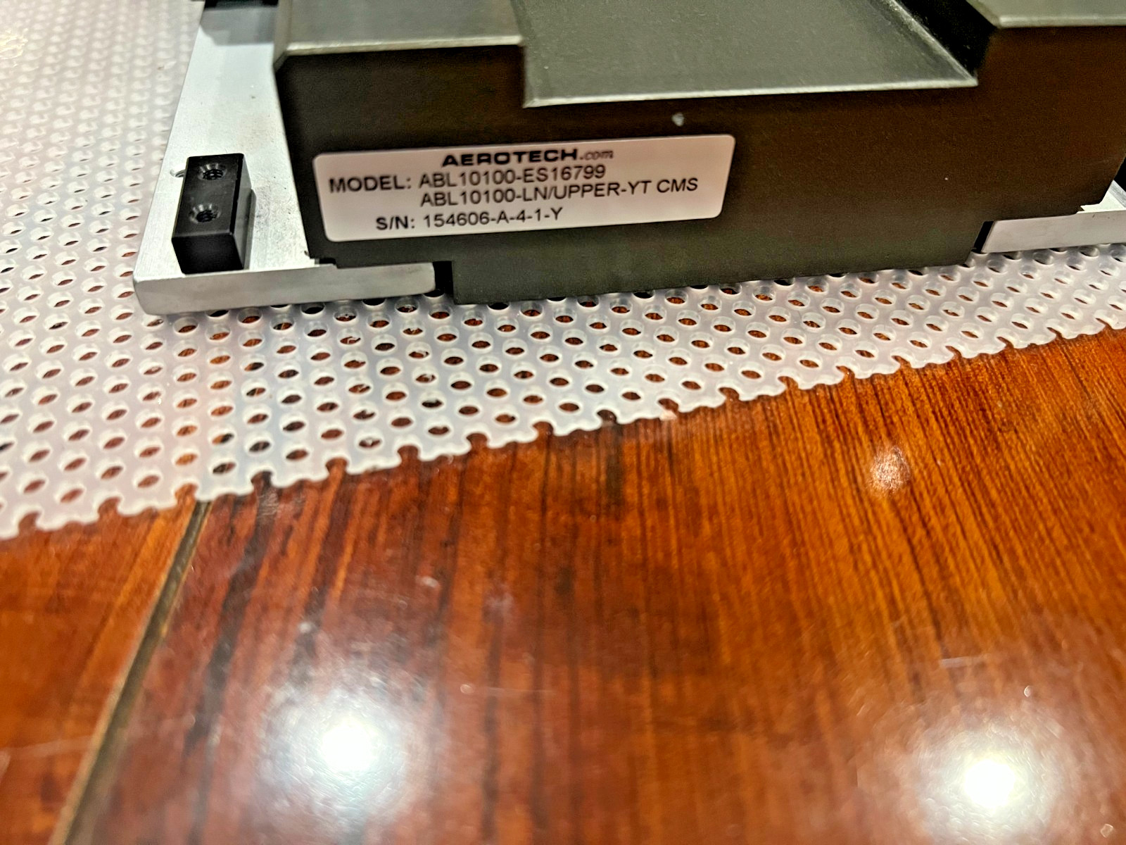 AEROTECH Model ABL10100-ES16799, ABL10100L-LN/UPPER-YT CMS Linear Stage