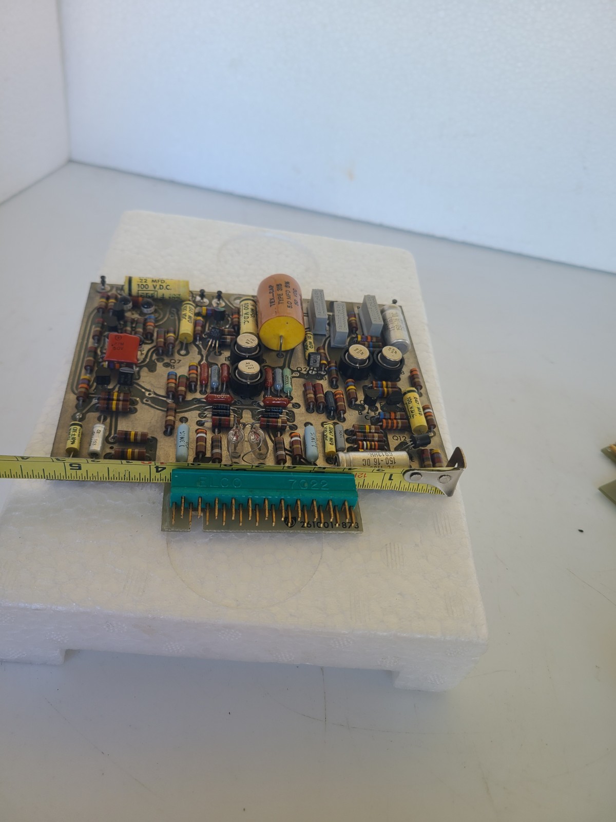 Vintage Board 261001-873 With Elco 7022