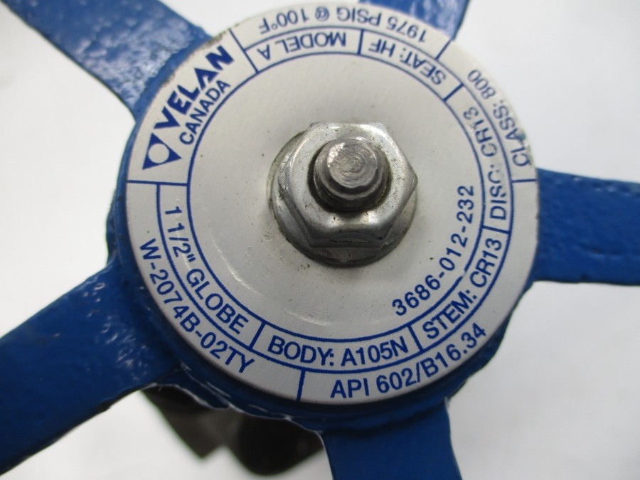 VELAN W-2074B-02TY 1975PSI 1-1/2″ NSNP