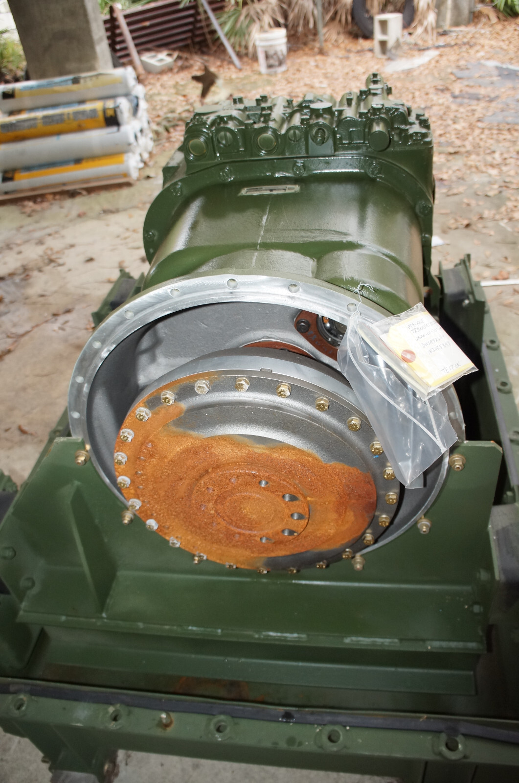 CLARK 13.5 HR 3610-2 Cross-Drive Transmission, M9-ACE, Re-Manufact & Steel Crate