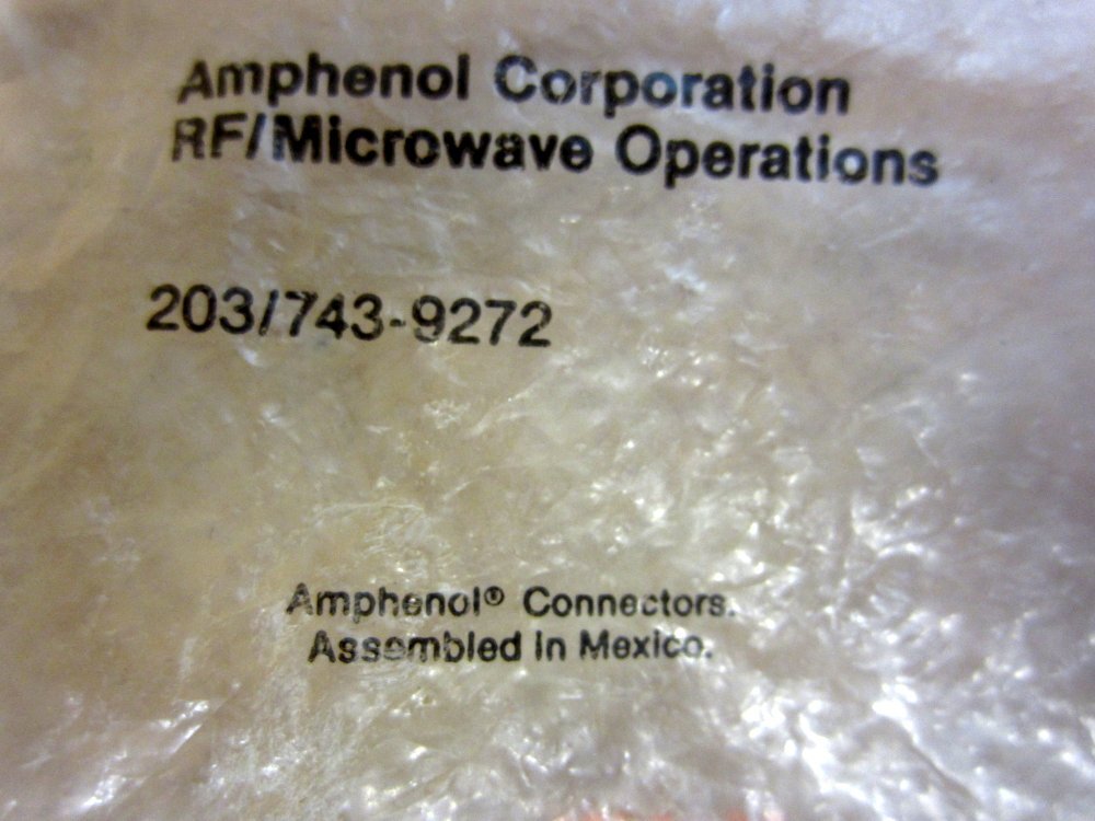 Amphenol 82-5589 Male Connector Plug 554-04/92
