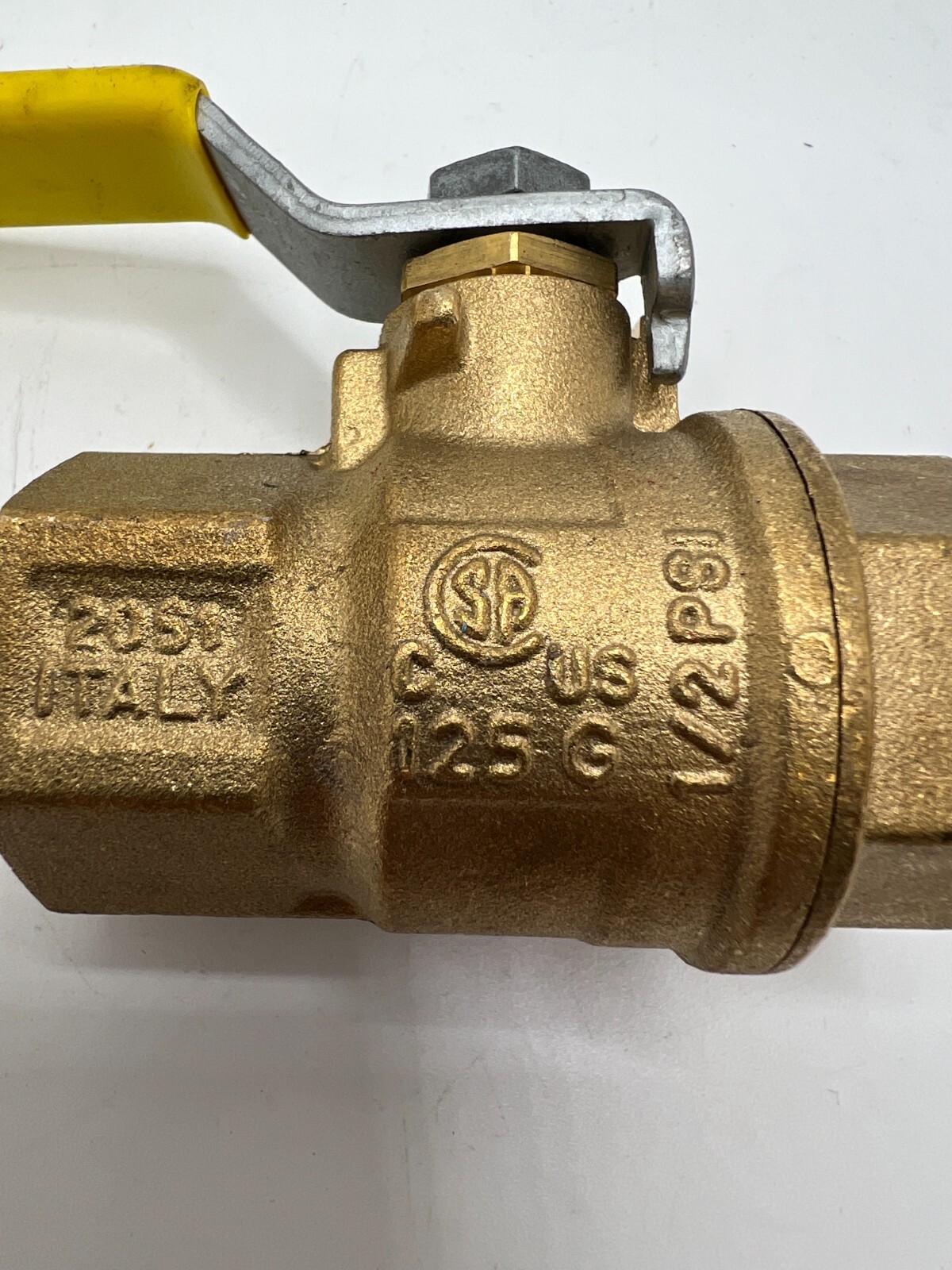 Jomar 3/4″ TWO PIECE BRASS, GAS SHUT OFF BALL VALVE T-100NE