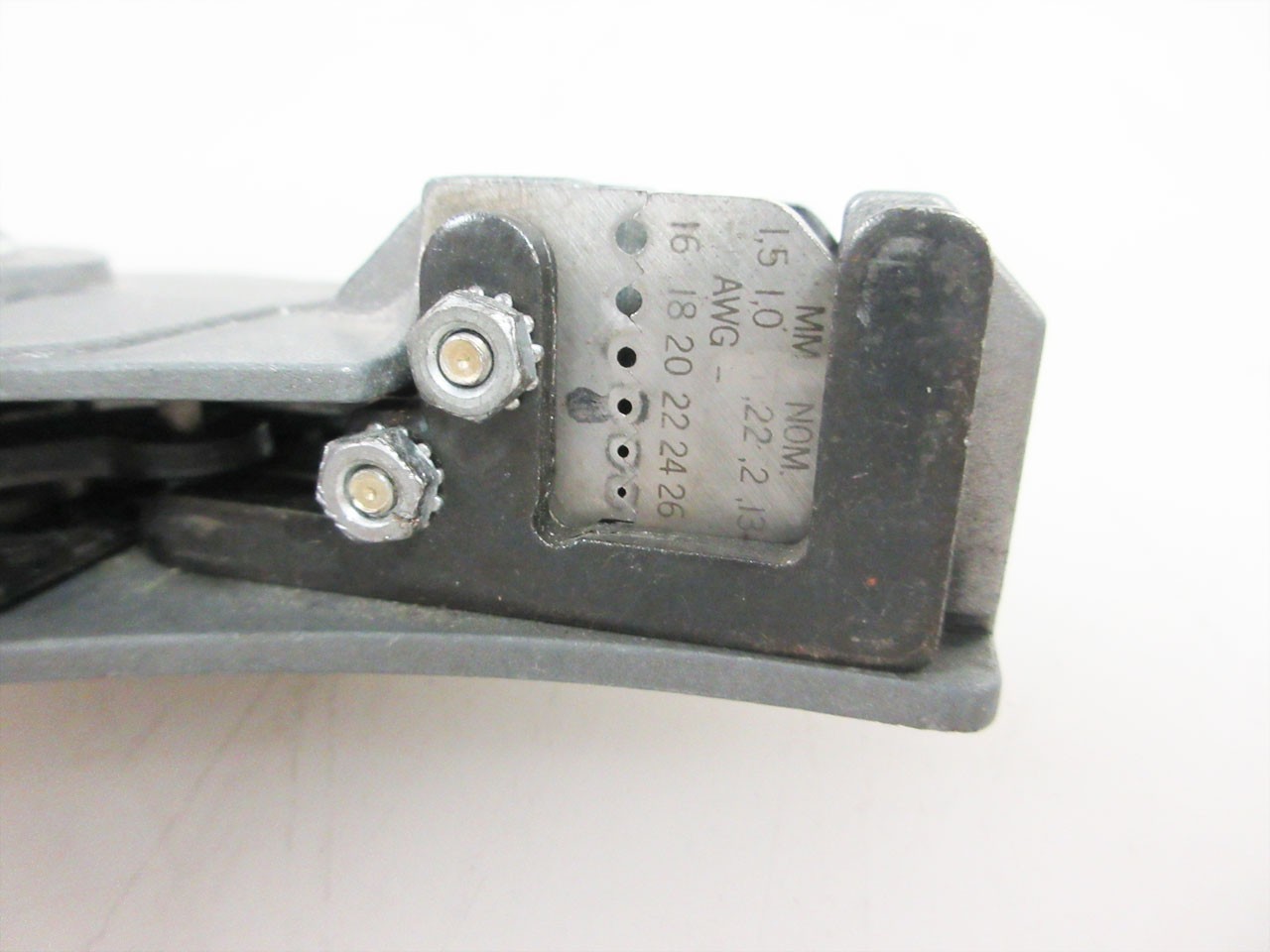 IDEAL 45-097 L-4994 STRIPMASTER # 16 – 26 AWG BLUE HANDLE WIRE STRIPPER