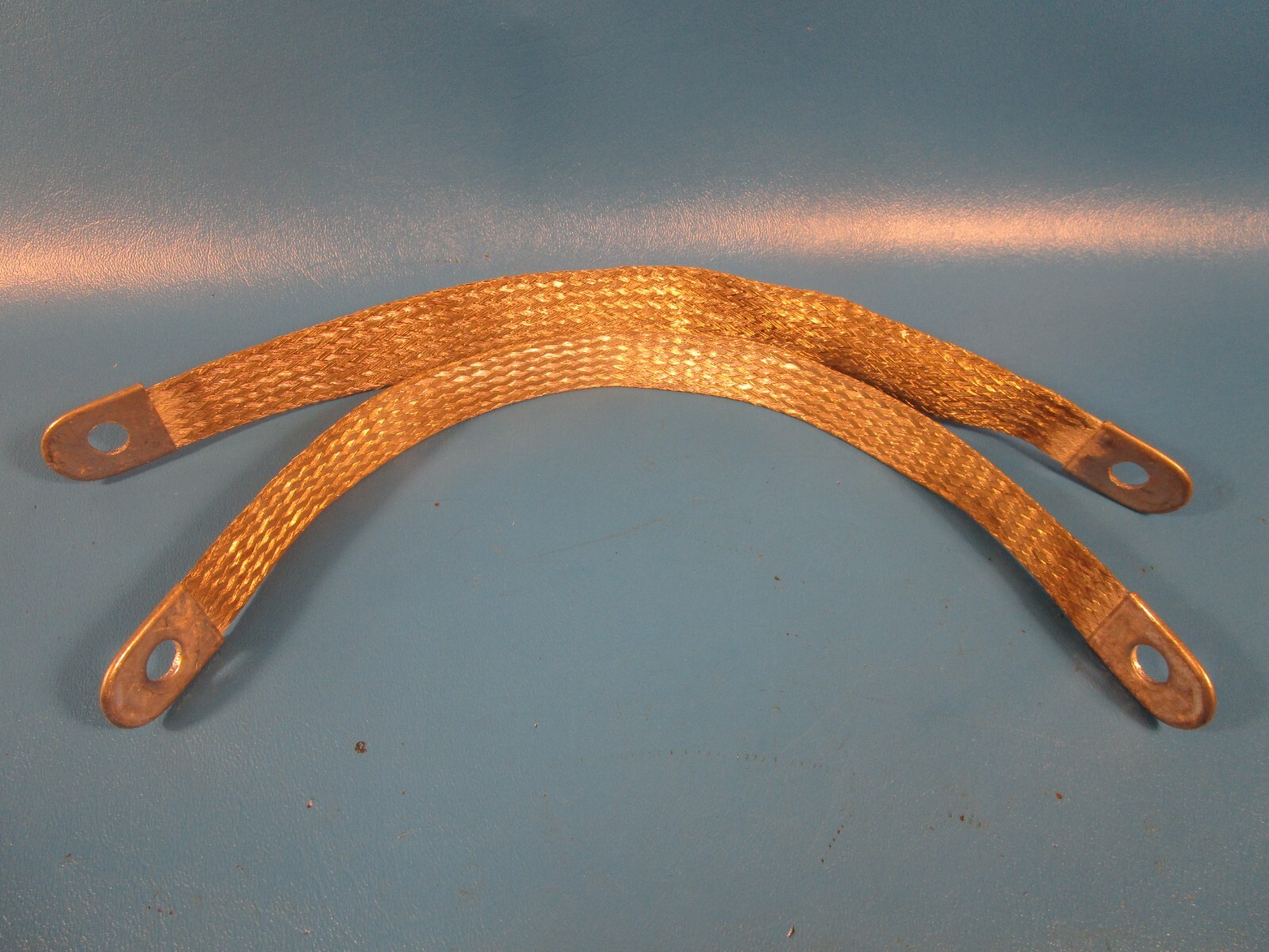 LOT OF 2 Quick Cable 7403-001, 4 GA 13″ Strap, Lug-to-Lug