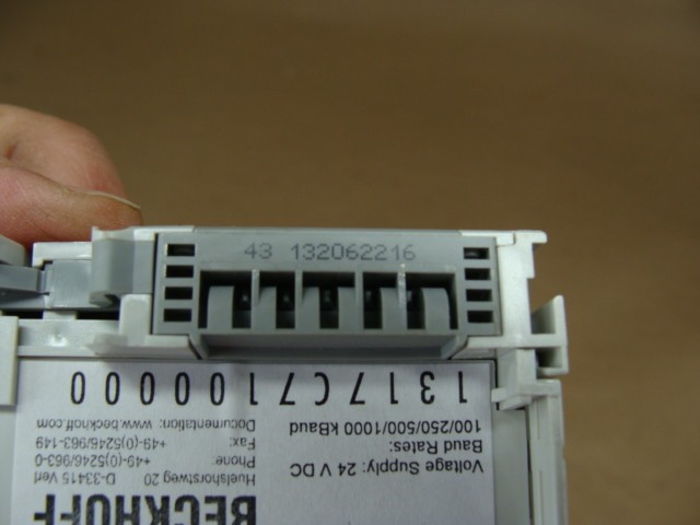 BECKHOFF CANopen BK5150 COMPACT BUS COUPLER FIELDBUS
