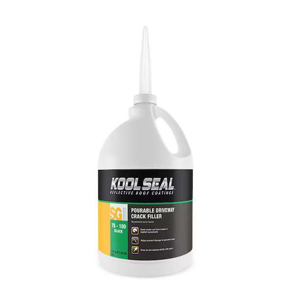 Kool Seal Joint and Crack Filler, Jug, Black, Crack Filler KS0075100-16 Kool