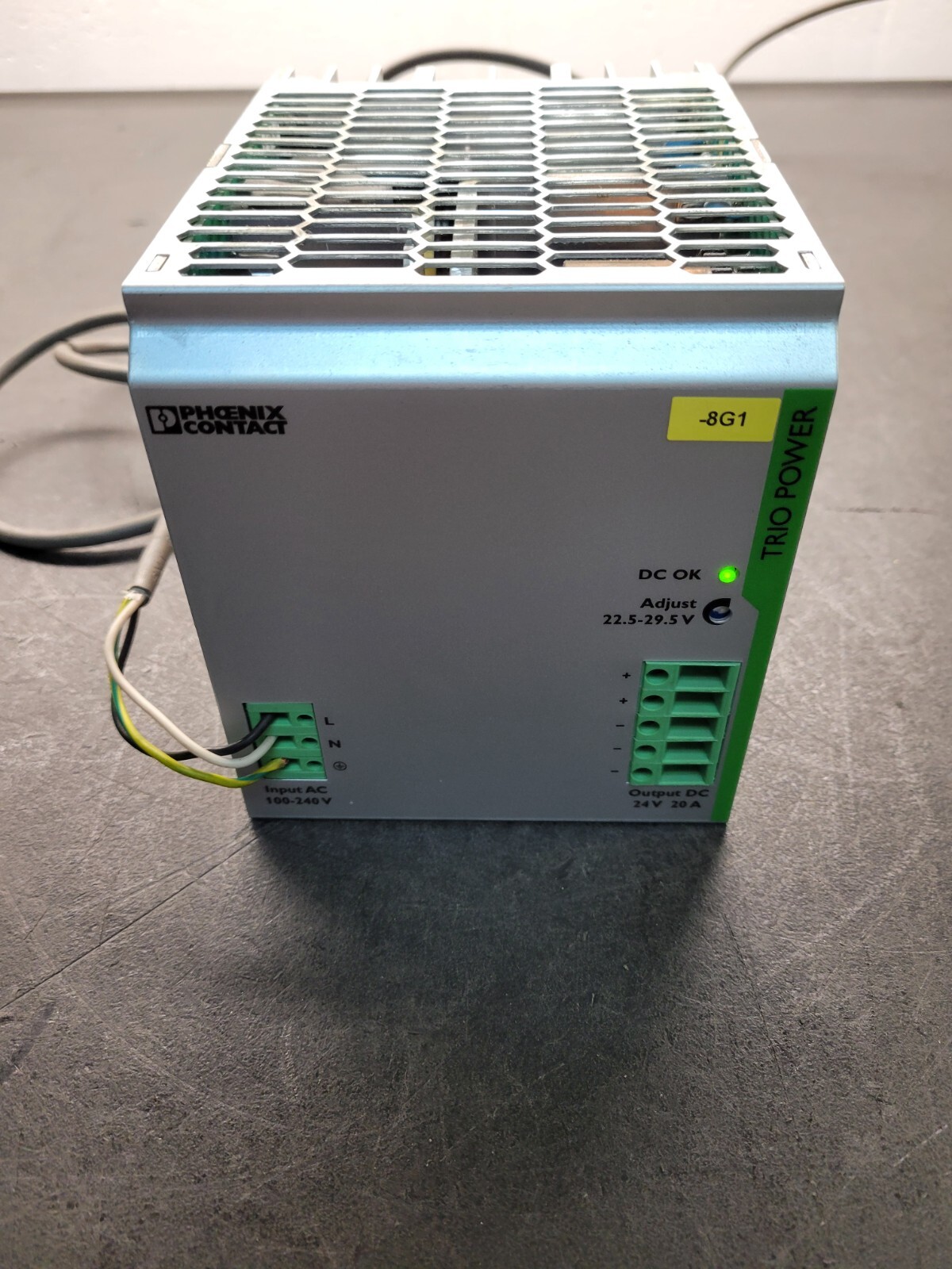Phoenix Contact TRIO-PS/1AC/24DC/20 Power Supply.
