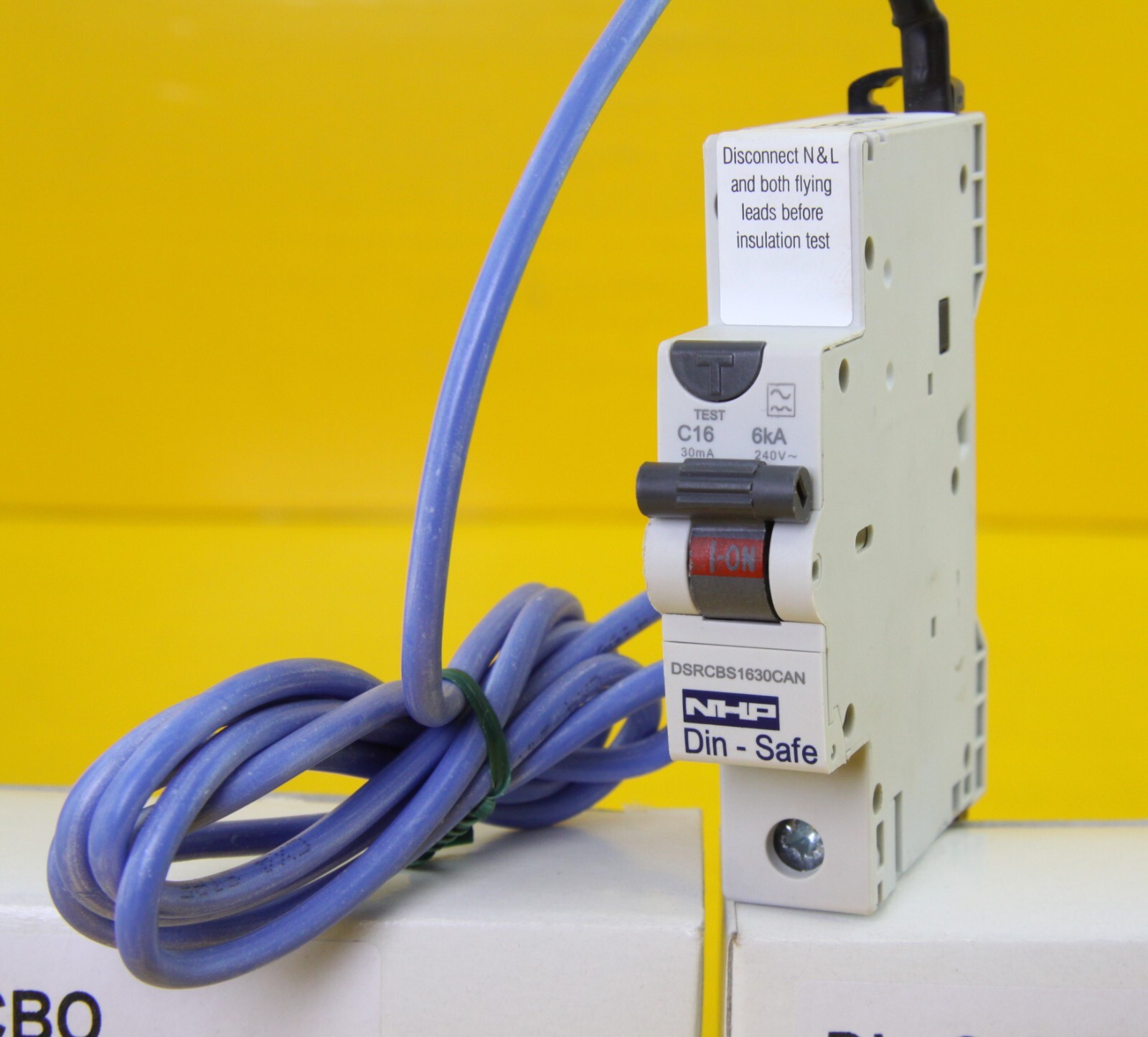 (2 Pack) NHP DSRCBS1630CAN RCBO Circuit Breaker 16A , 1P+N 30mA , 6kA C , Type A