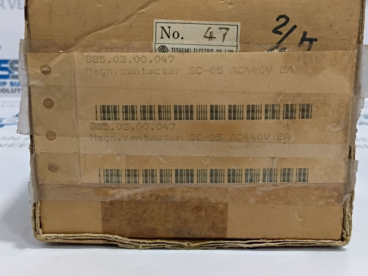 Fuji Electric SC-05 Contactor Coil Voltage 380-400V 50Hz 400-440V 60Hz, 13 Amp.