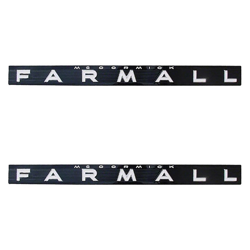 377796R1 Set of 2 Side Emblems Fits FARMALL Tractors 504 656 706 806 1206