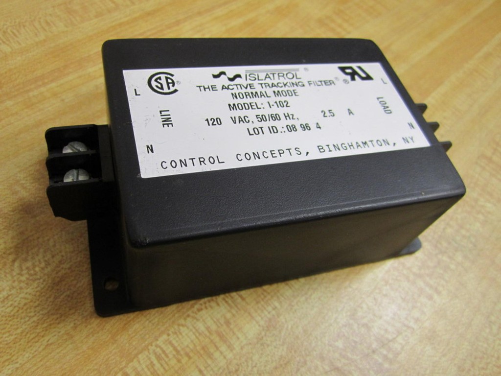 Islatrol I-102 1102 Active Tracking Filter