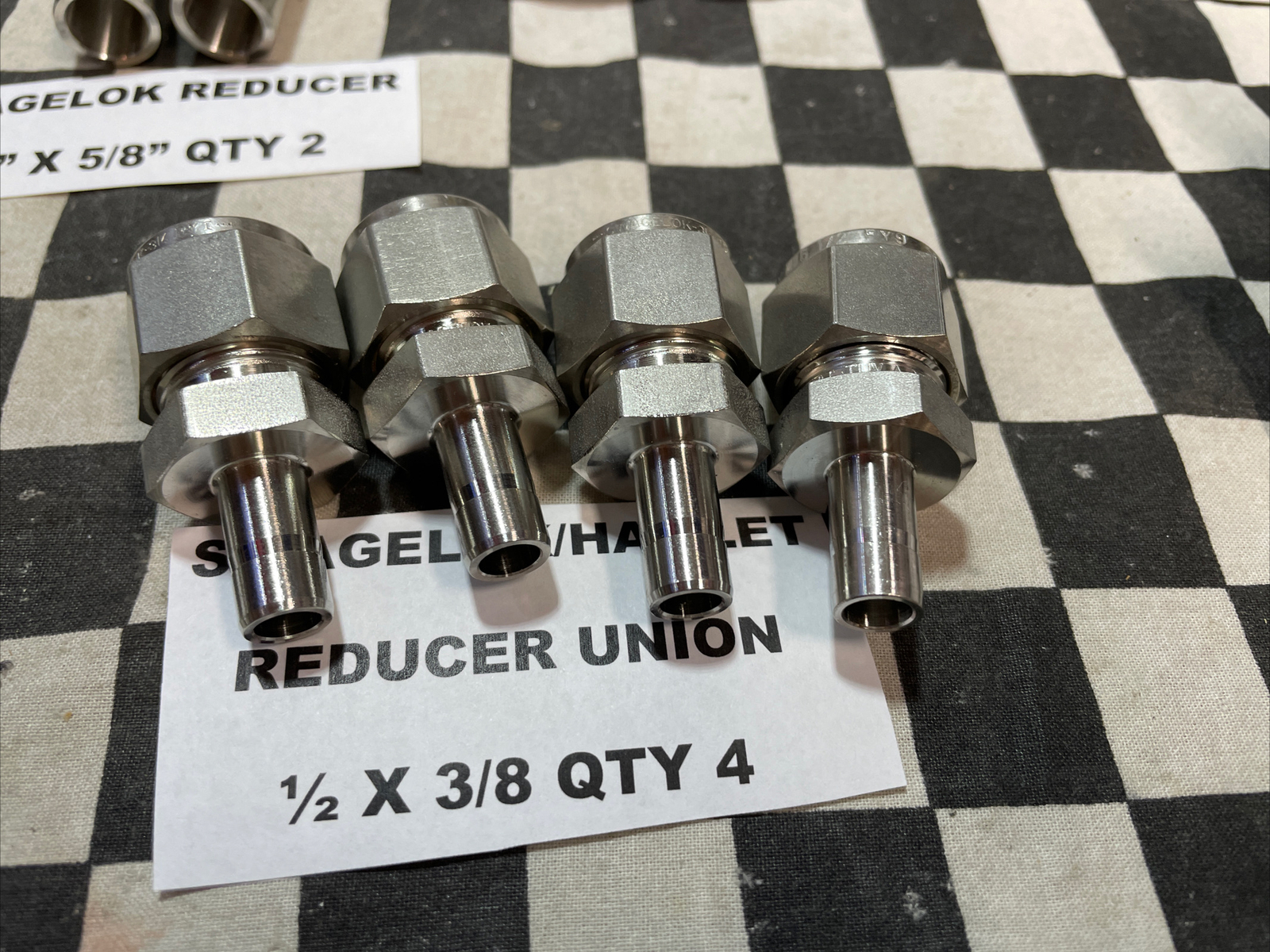SWAGELOK UNION SS-1210-6 SS-810-6 SS-400-6, SS-400-6-2, SS-1210-6-4, SS-1610-6-8
