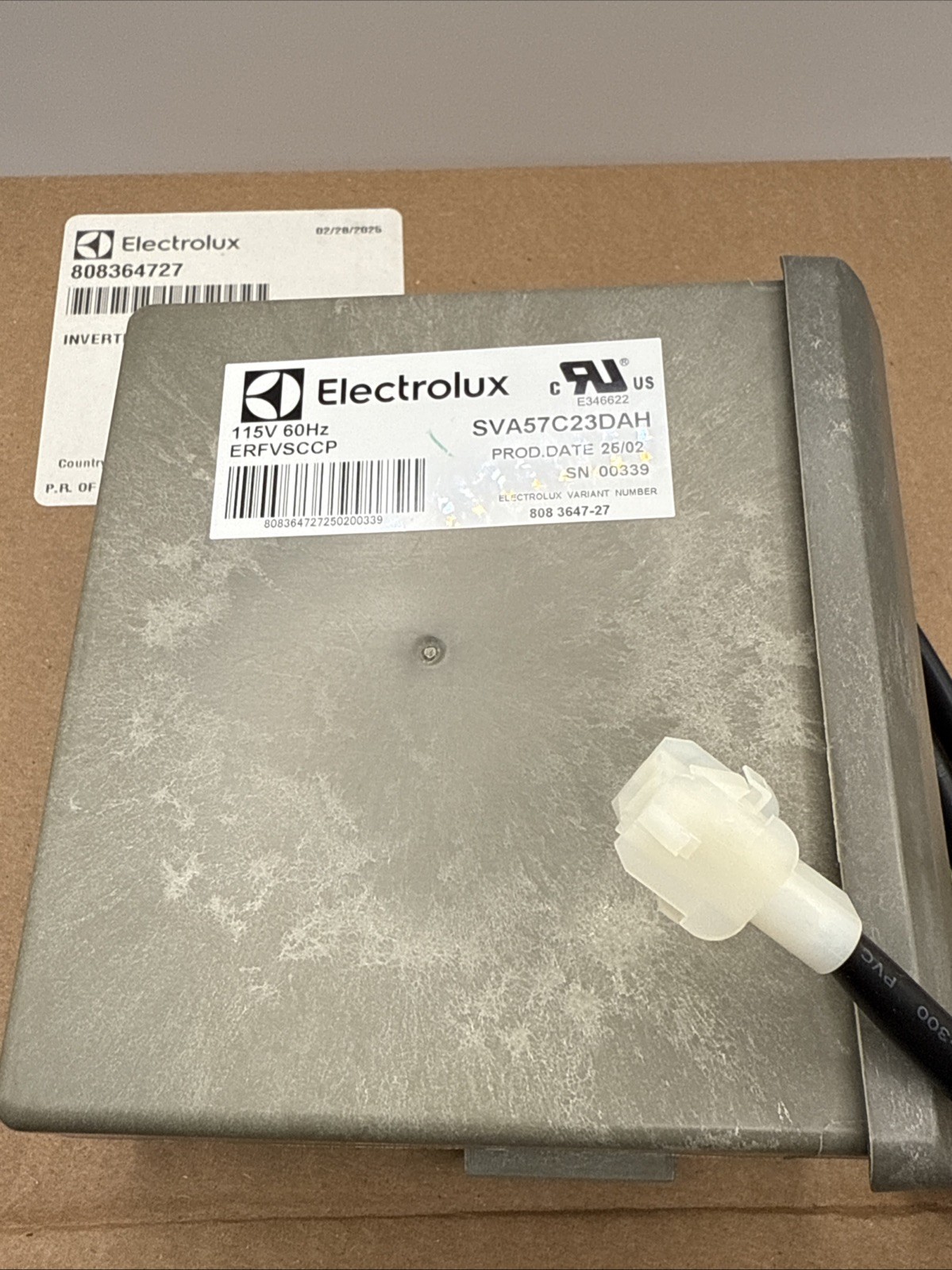 Electrolux 808364727 Inverter Flex 115v 60hz New