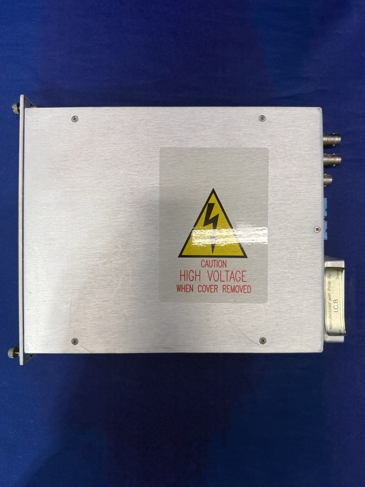Canberra 9645 ICB HV Power Supply Nim Module H.V.P.S. – Red Light – Module Only