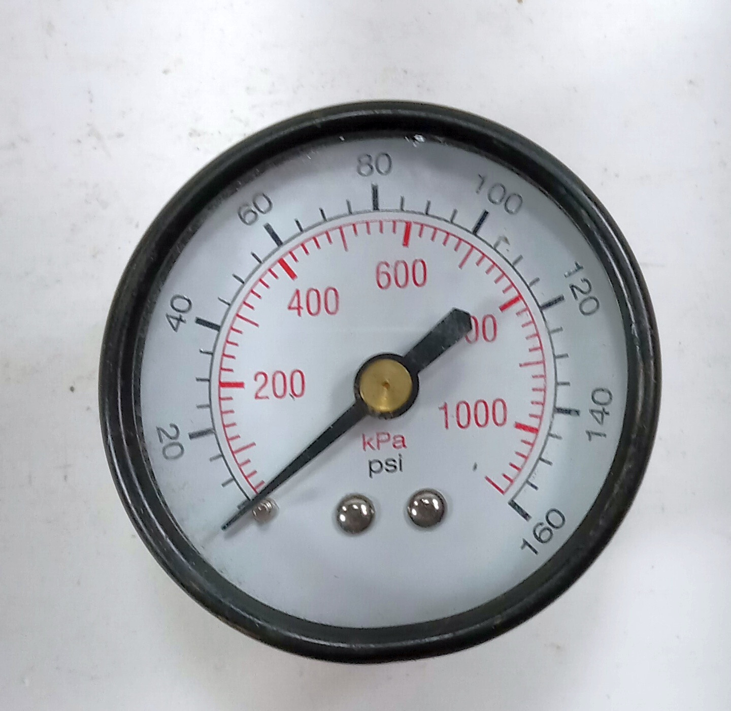 1 NEW UNBRANDED 0-160 PSI 2″ DIA PRESSURE GAUGE NNB ***MAKE OFFER***