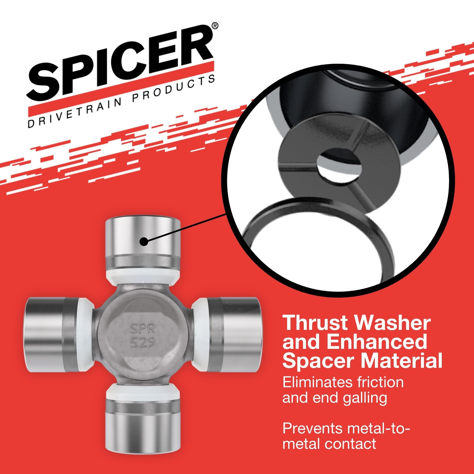 Spicer 5-793X U-Joint Kit 1330/S44 Series (OSR)