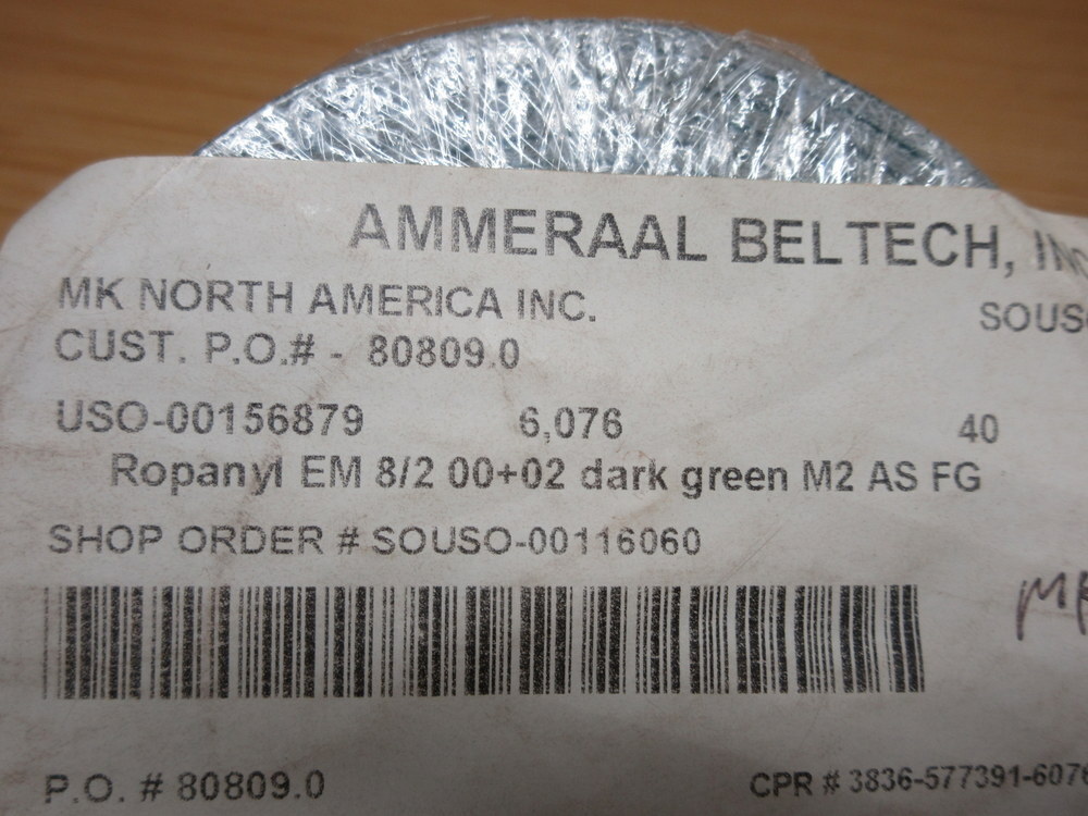 Ammeraal Beltech USO-00156879 Belt MRO131316