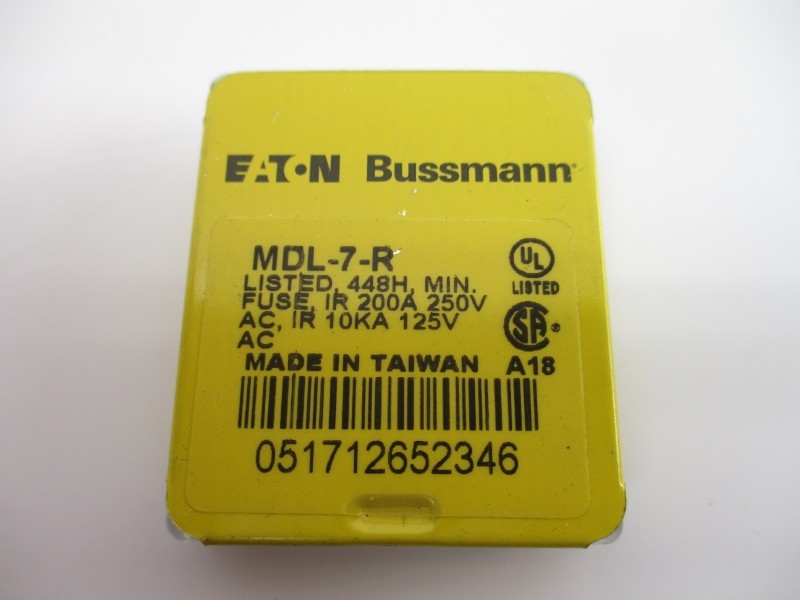 BUSSMANN MDL-7-R 250VAC 200A (PKG OF 5) NSMP
