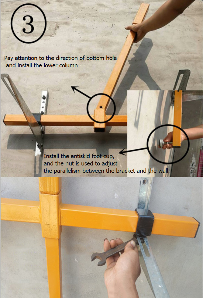 AC Air Conditioner Outside Installation lifting Tool 10M Bracket Crane Tool USA