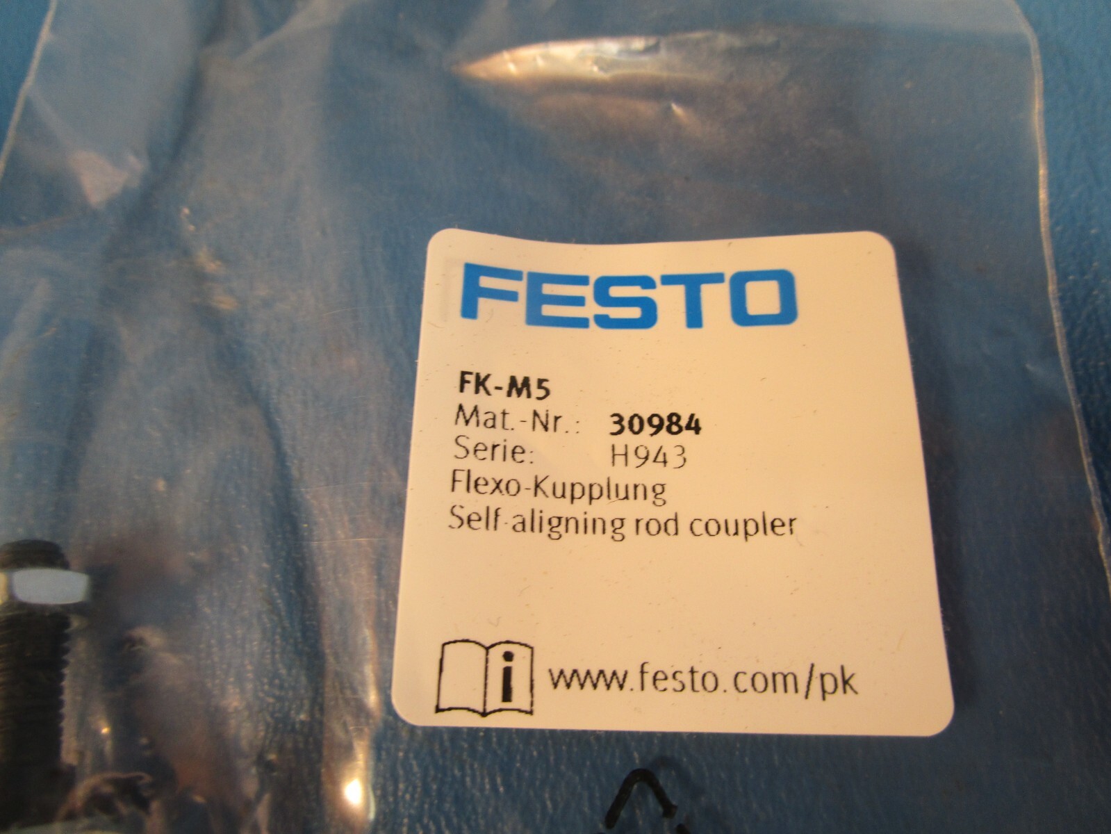 FESTO FK-M5, 30984, Self-aligning rod coupler