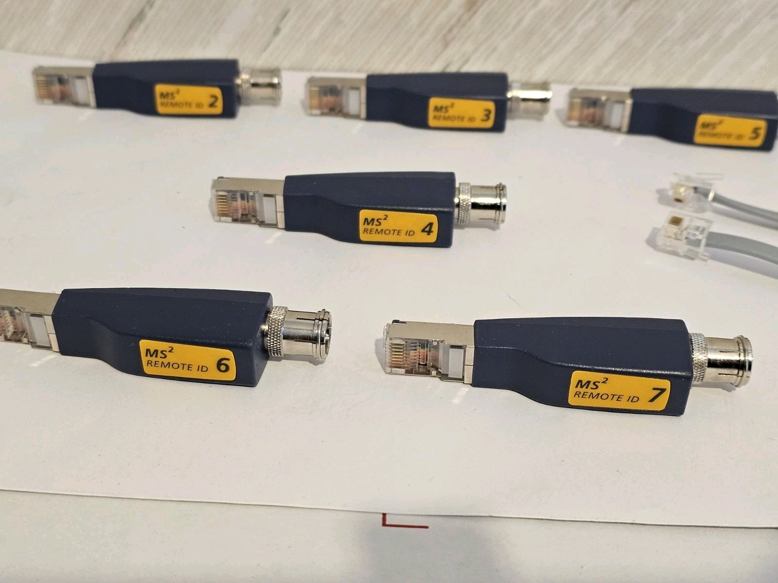 FLUKE MS2 REMOTE ID MicroScanner Office/Room ID Kit 2-7 – P/N MS2-IDK27 / A+ CON