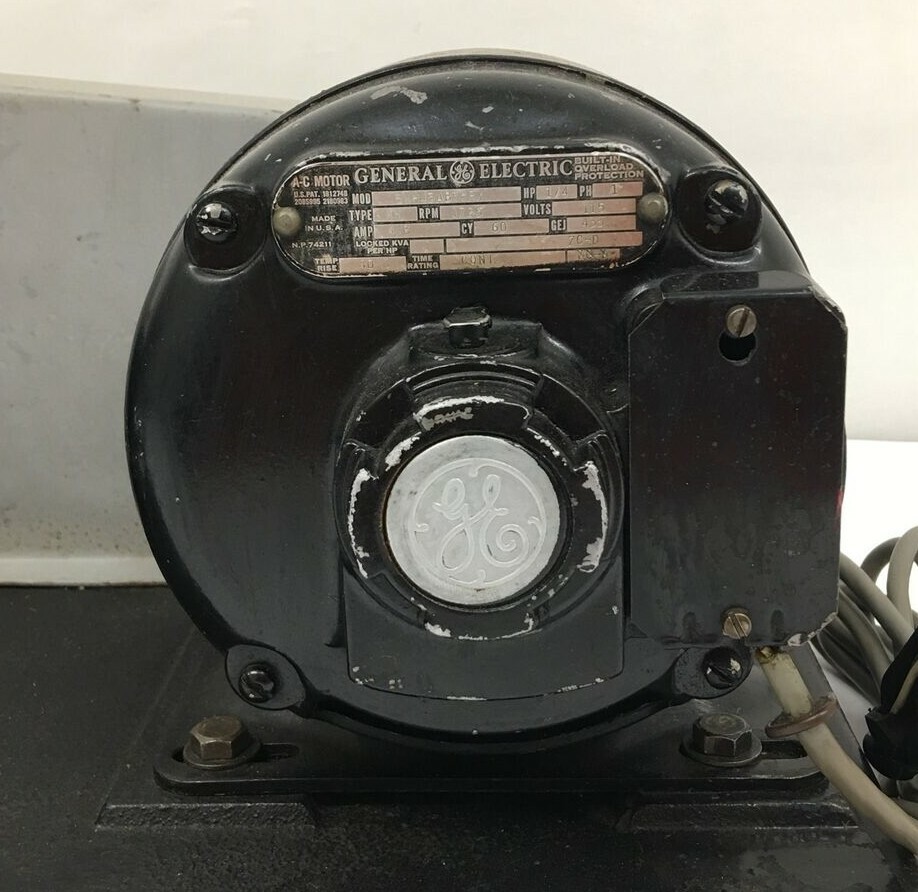 Vintage Cenco Rotator 74350 Lab Scientific Motorized Unit GE Motor